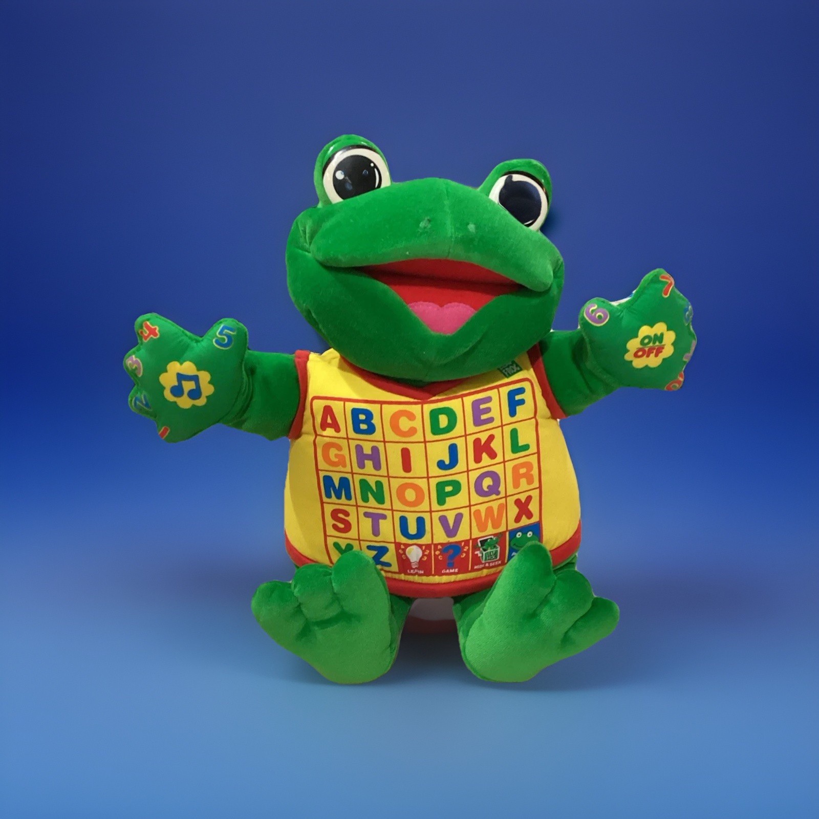 1998 Read And Sing Little Leap Interactive Plush TESTED Works. Leap Frog