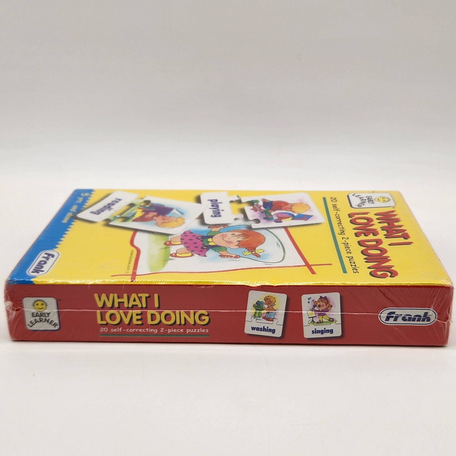 Early Learning Frank What Do I Love Doing 20 Self-Correcting 2 Piece-Puzzles
