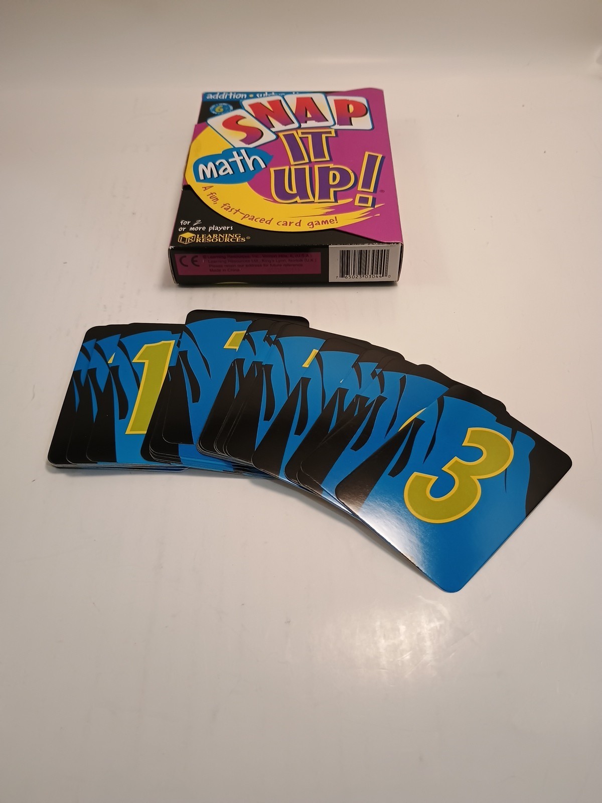 Snap It Up Card Game Lot: Math & Word Families