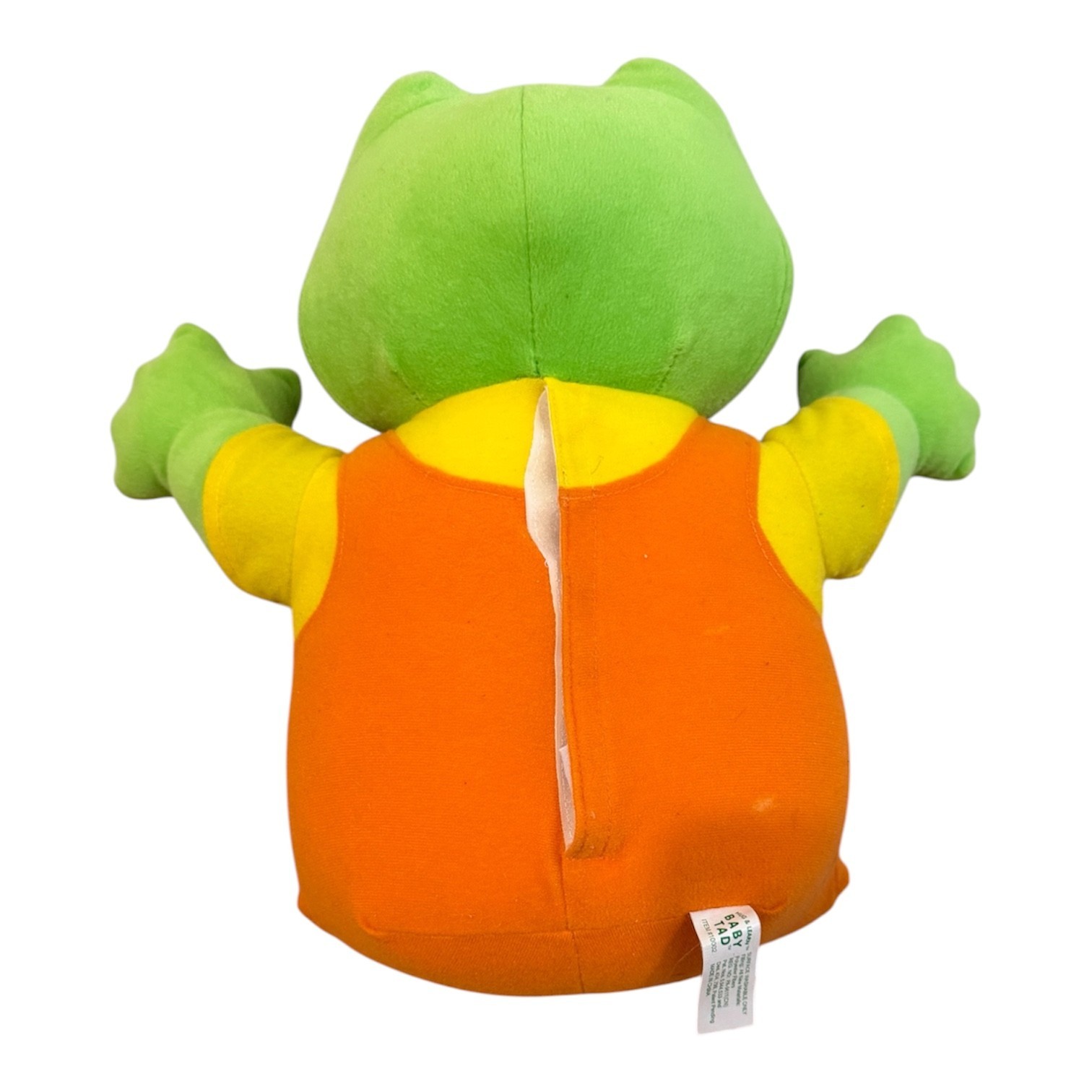 Vintage LeapFrog Hug & Learn Baby Tad Interactive Plush 2001 Tested Works Sings