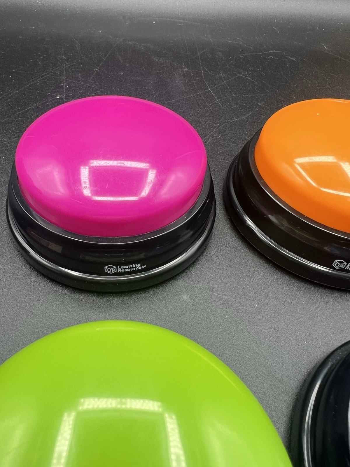 Recordable Answer Buzzers Learning Resources, Talking Button Set of 4