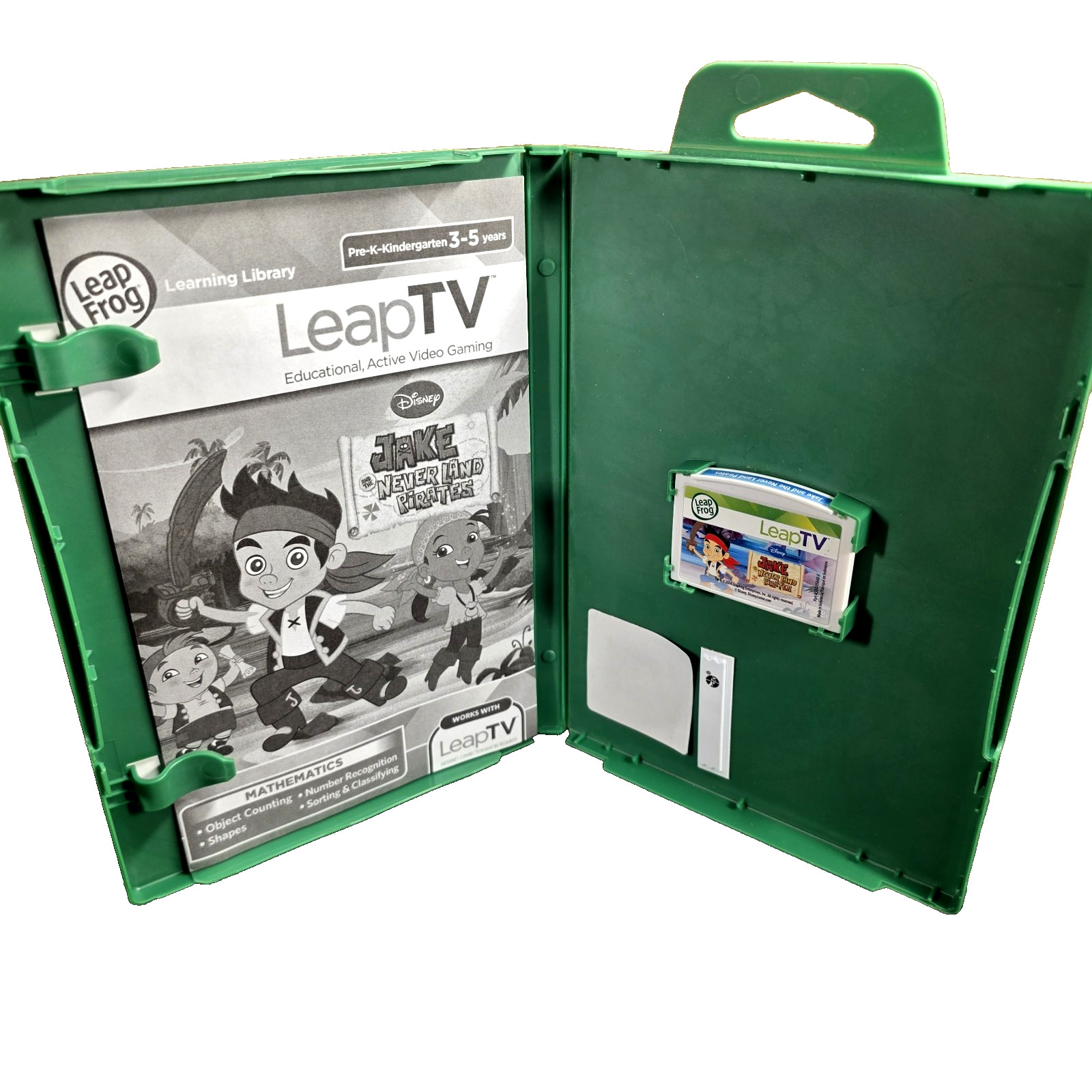 Leap Frog Learning Library LEAP TV Jake And The Never Land Pirates Video Game