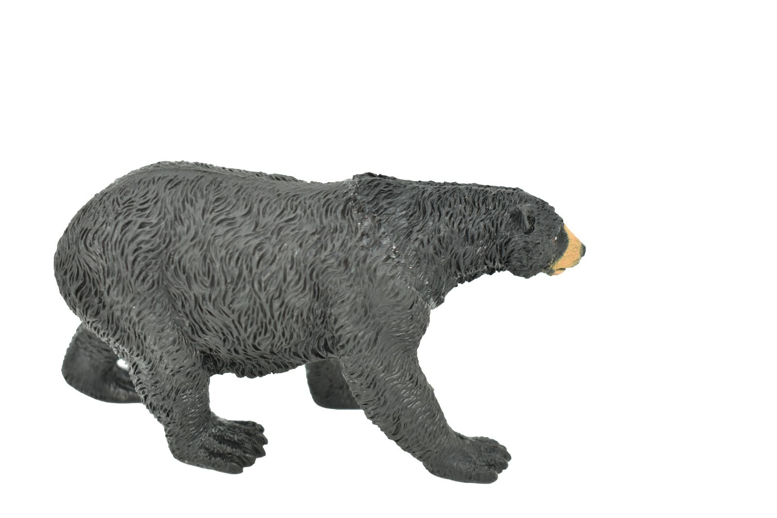 Black Bear, Plastic Replica 5 inches long 2 3/4 inches tall – F4338 B3