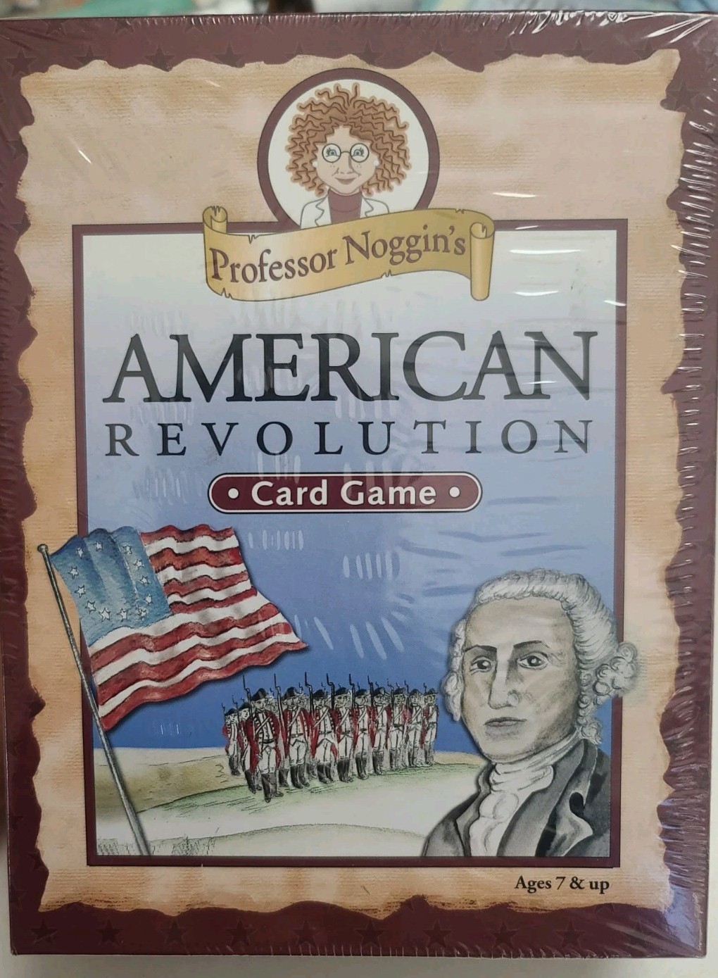 Professor Noggin’s American Revolution Educational Card Game FACTORY SEALED