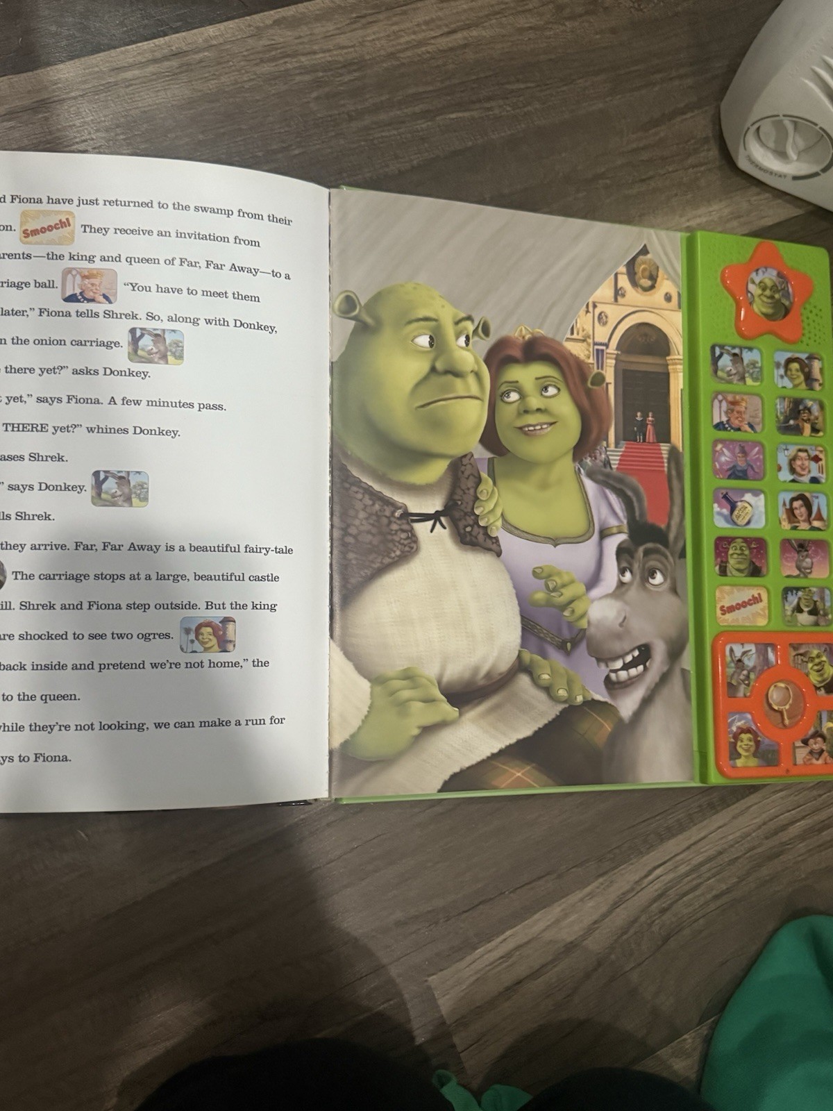 Rare Vintage Shrek 2 Publications International Ltd. Interactive Sound Book 2004
