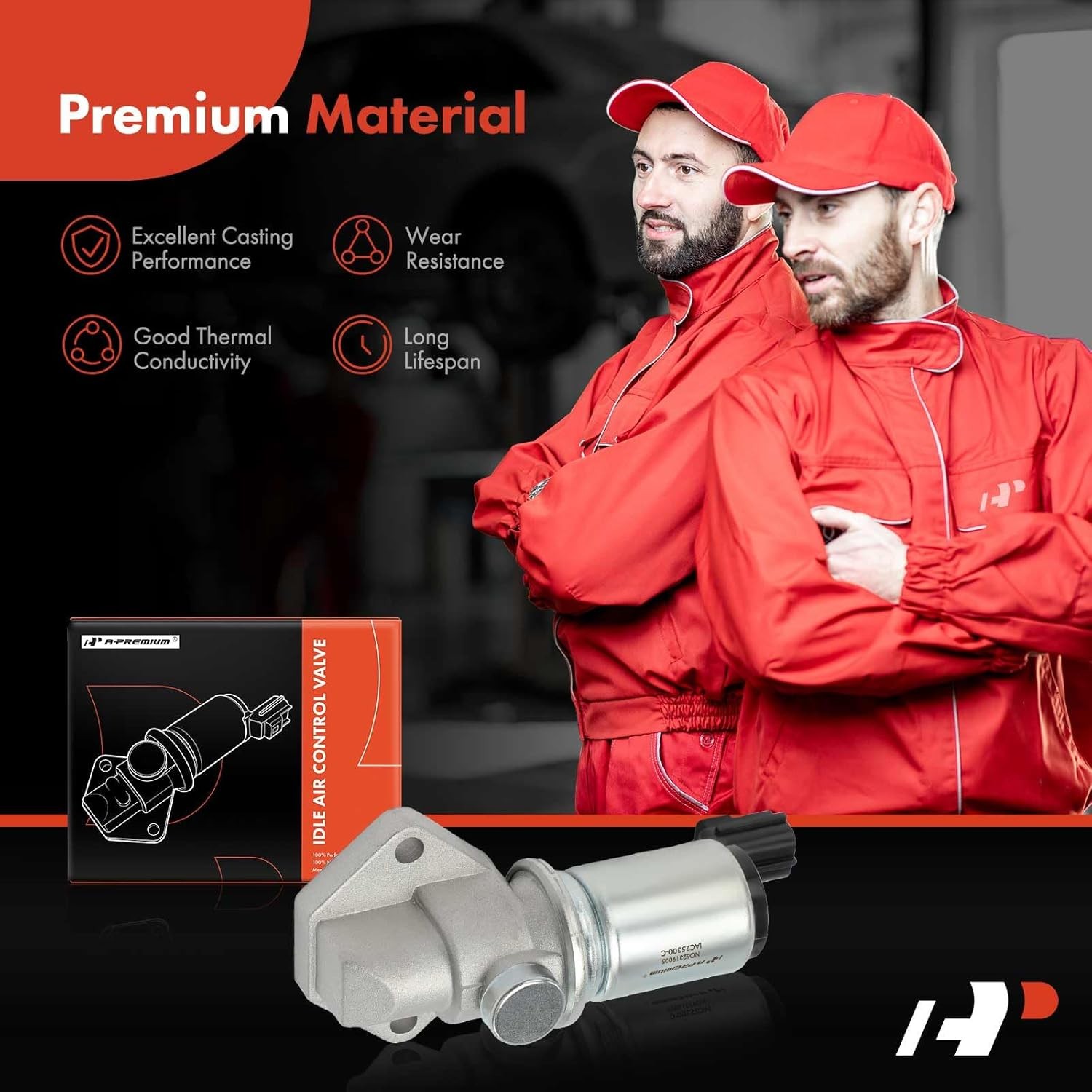 A-Premium Fuel Injection Idle Air Control Valve IAC – Compatible with Ford & Lin