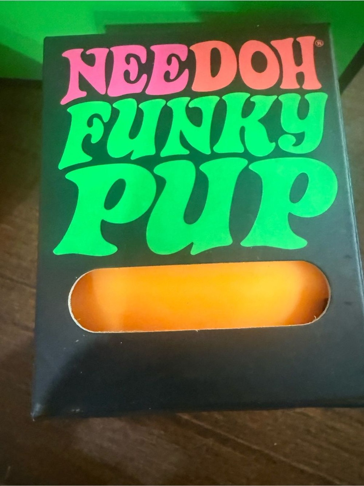 Needoh Funky Pup Orange & Needoh Pink Color Change