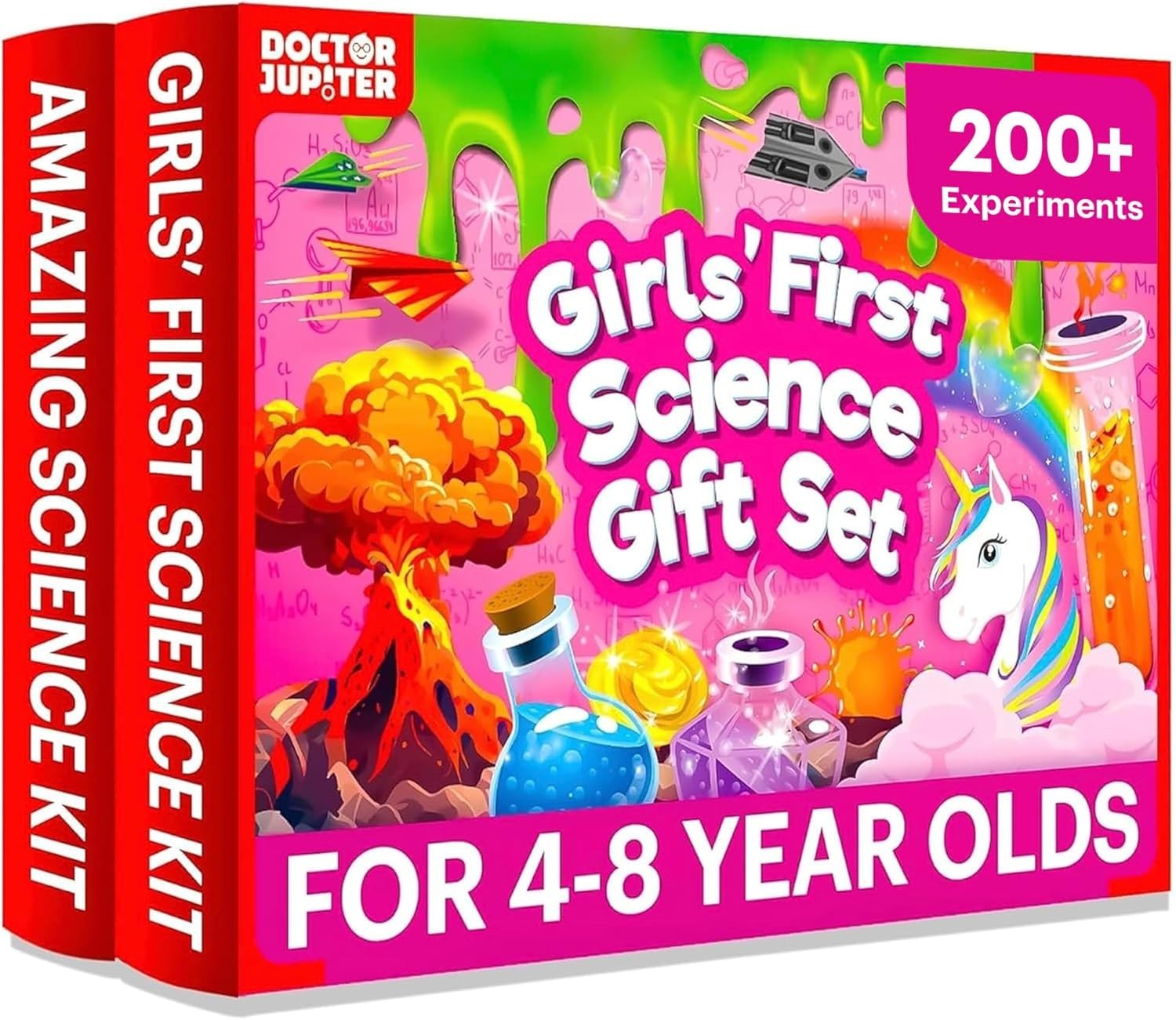 Fun STEM Learning Kit for Girls 4-8: 100+ Experiments