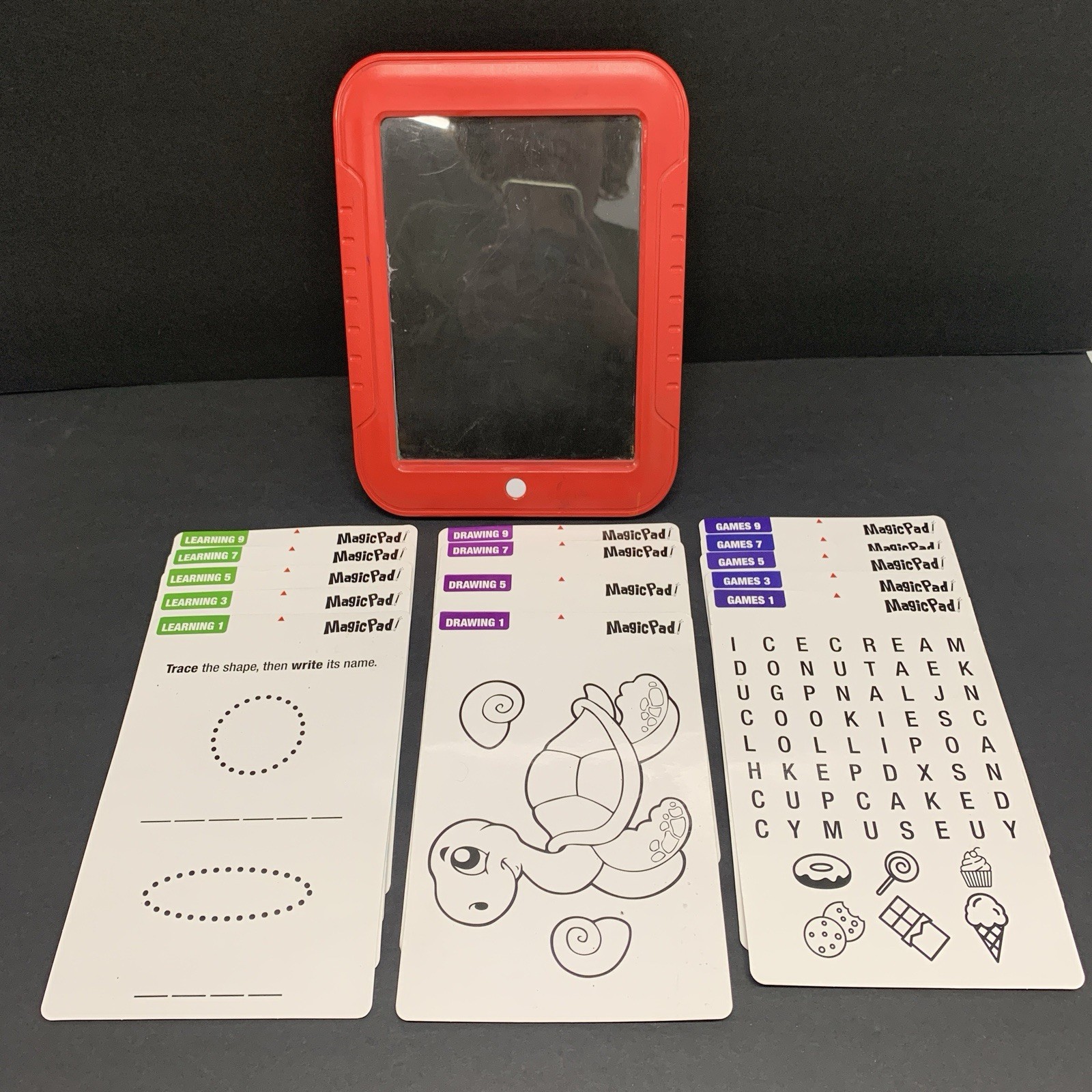 Magic Pad LED writing screen drawing tablet Math Drawing Writing Dry Erase Learn