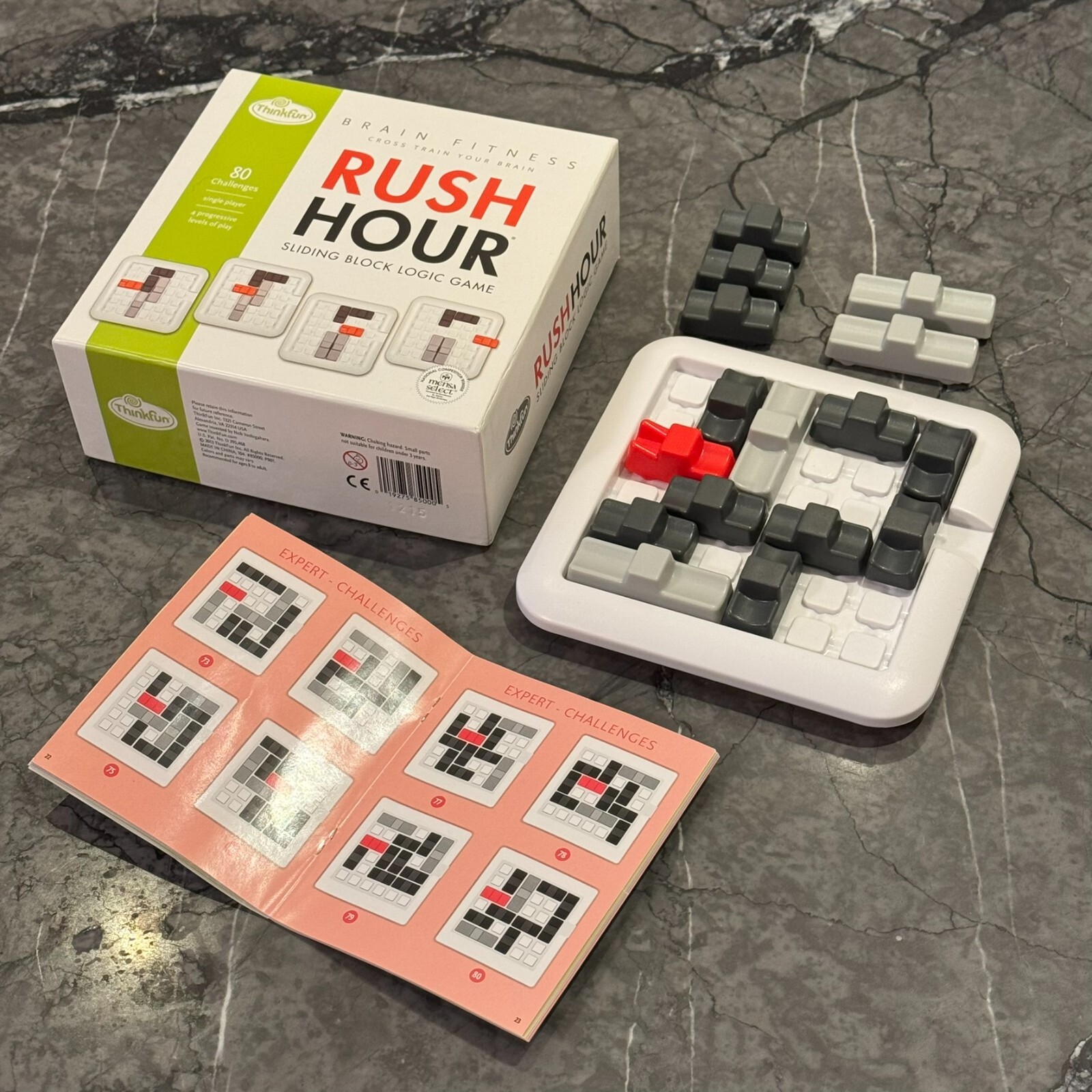 Brain Fitness Rush Hour plus more games: Air Traffic Control and Tangoes Tangram