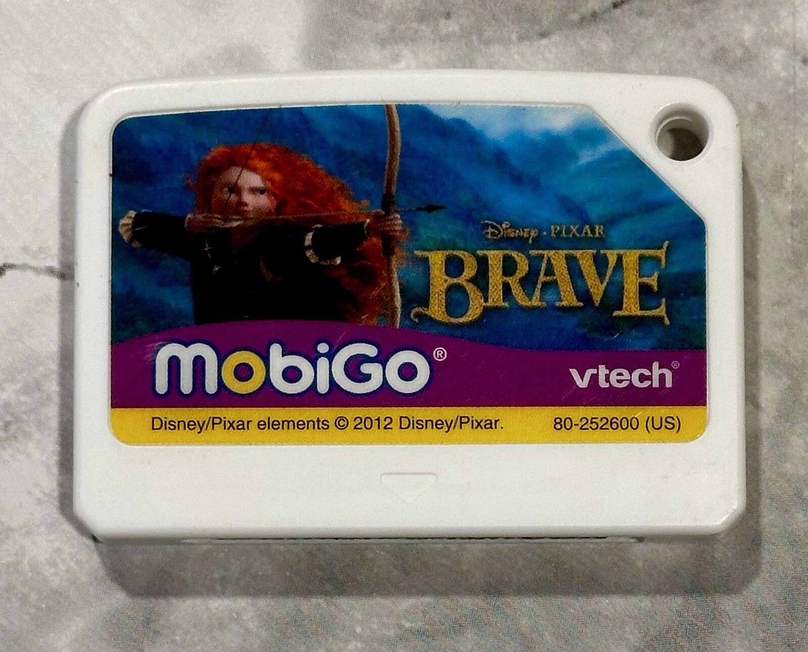Lot of 4 Vtech MobiGo Loose Learning Games Shrek, Cars, Brave, Toy 3 – TESTED!