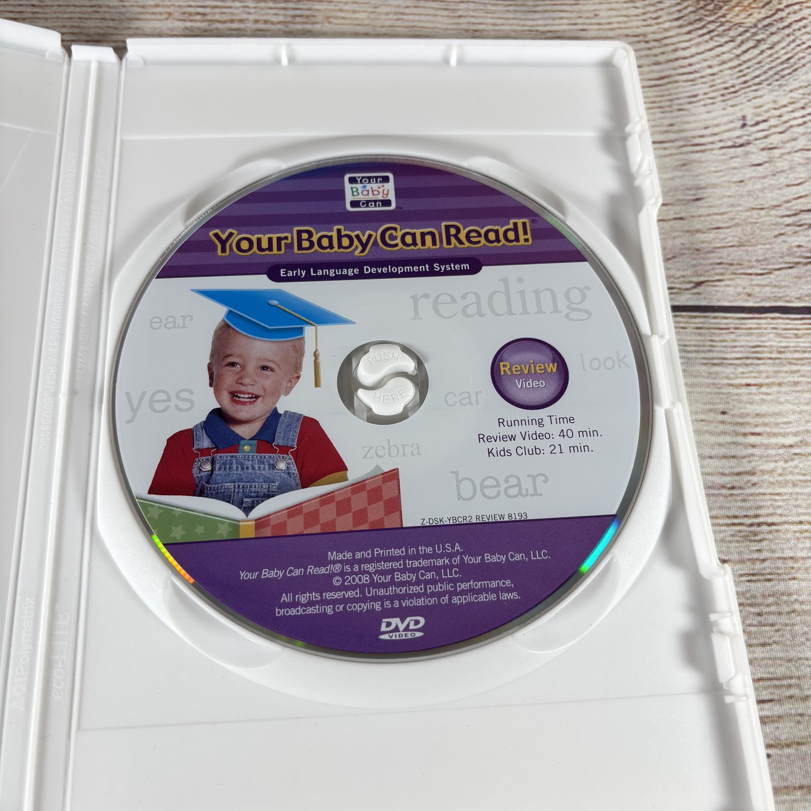 Your Baby Can Read! Early Language Development System 3-DVD Set Starter Volume 1