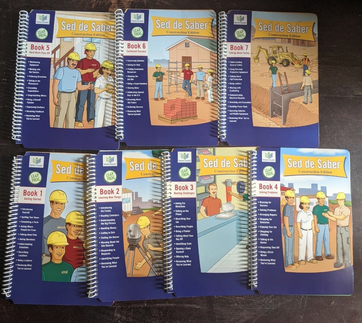 English Learning For Hispanic Sed de Saber Construction Edition Quantum LeapPad