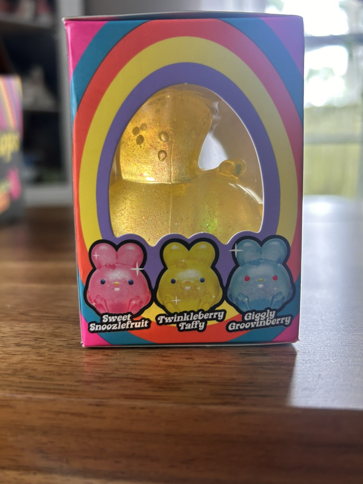 Nee Doh Jelly Hops Bunny Rare 🐰 USA Seller 🐰 Yellow NeeDoh Scented Squishy