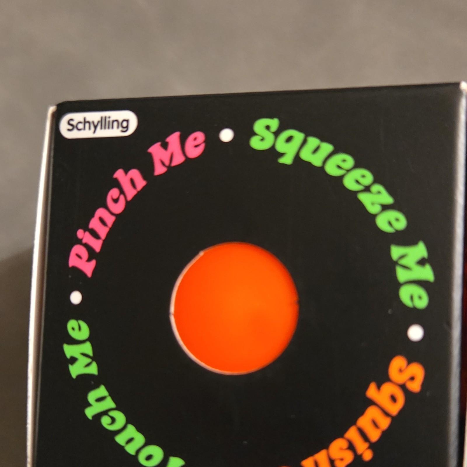 Schylling Groovy Nee-Doh Glob Squish Squeeze Tactile Toy, Orange 26093JHJ