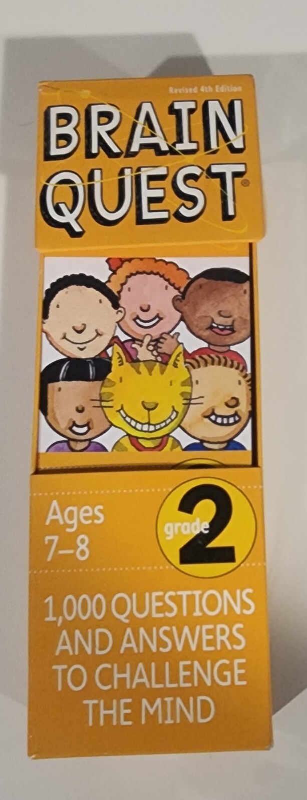 Brain Quest Revised 4th Edition Grade 2 Ages 7-8 (1,000 Questions & Answers)