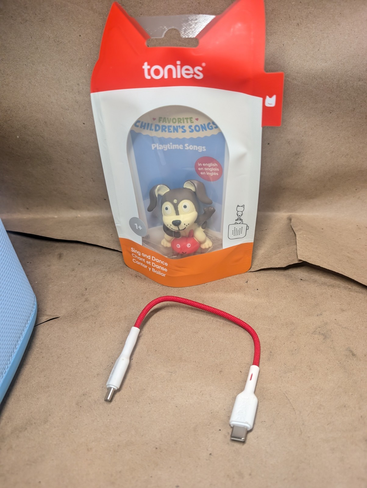 Sky Blue Tonies Toniebox 2 Starter Set Kids Audio Player Storytime Very Good