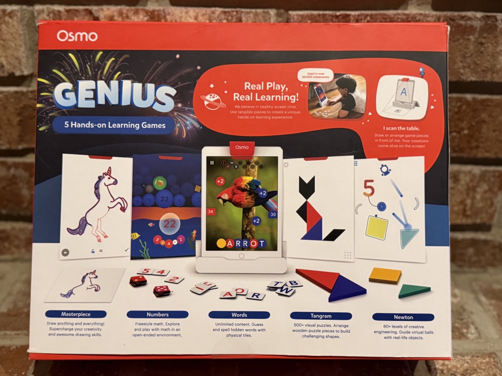 Osmo Genius Starter Kit for iPad Ages 6-10 Complete