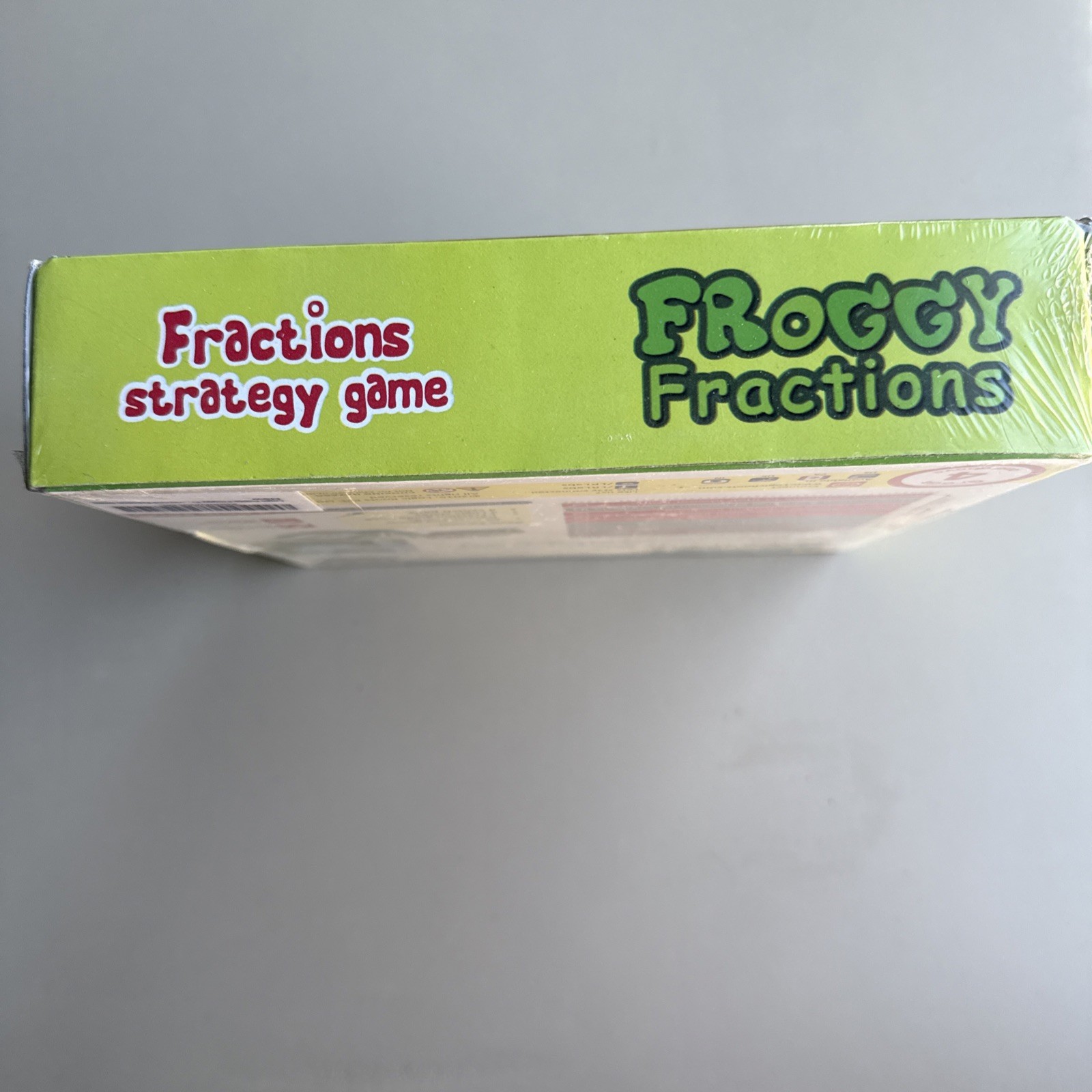 Logic Roots Froggy Fractions Math Games Fractions Strategy Game 4th Gr & Up NEW