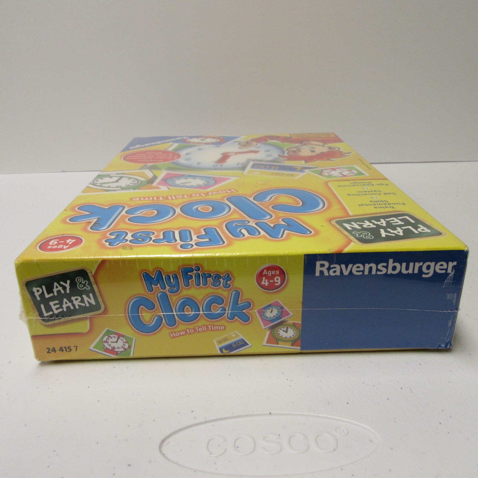Ravensburger My First Clock – Learning Game of How to Tell Time – Complete