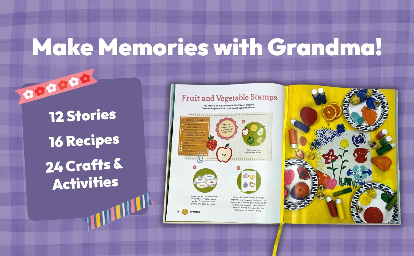Grandma Camp: Busy Fun All Year Together with Grandma: Activities, Recipes,…