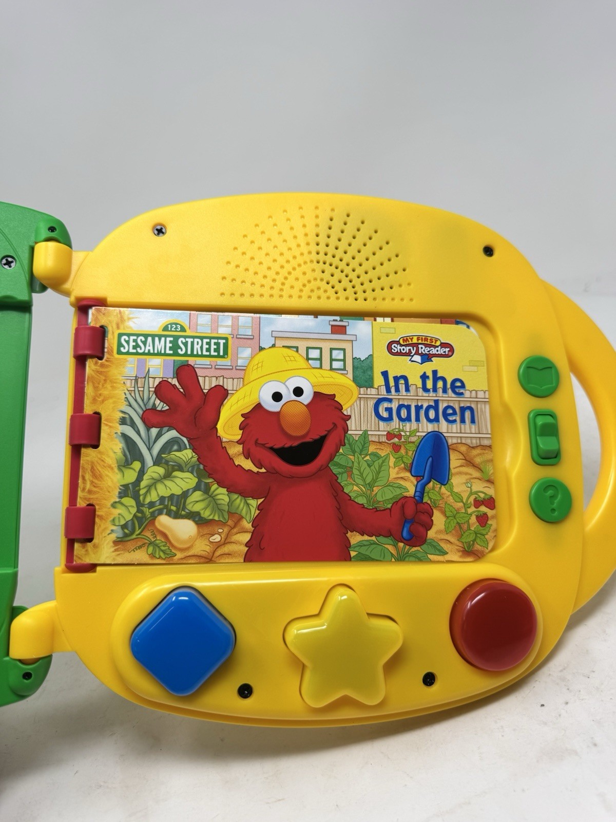 My First Story Reader with 1 Elmo Garden Interactive Books Used 2005 Green