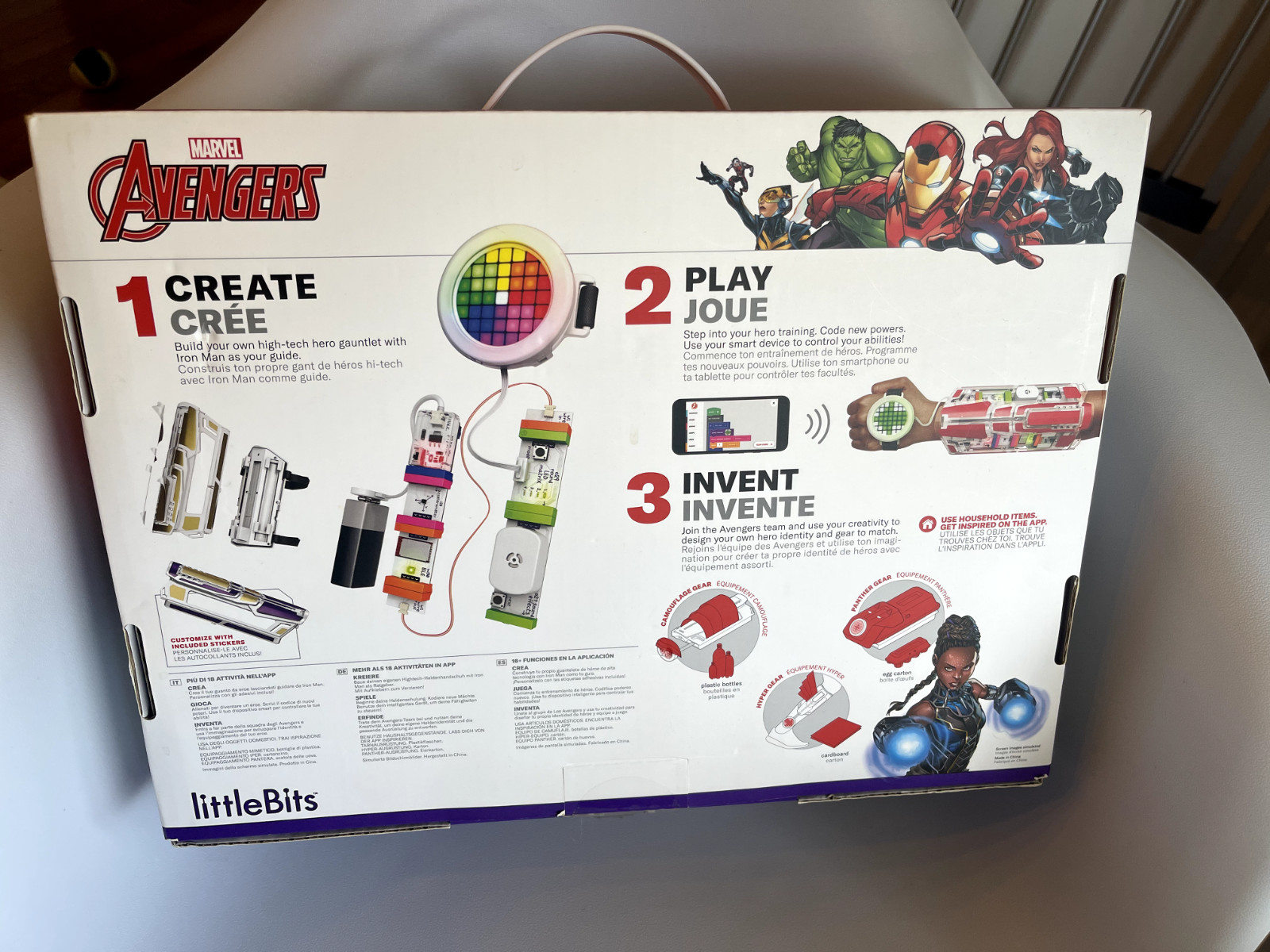 LittleBits Marvel Universe Avengers Hero Inventor Kit- New in box, unopened