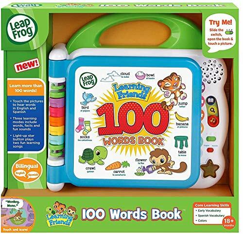 Learning Friends 100 Words Book Age 6 Month up to 3 Years Old Boys & Girls