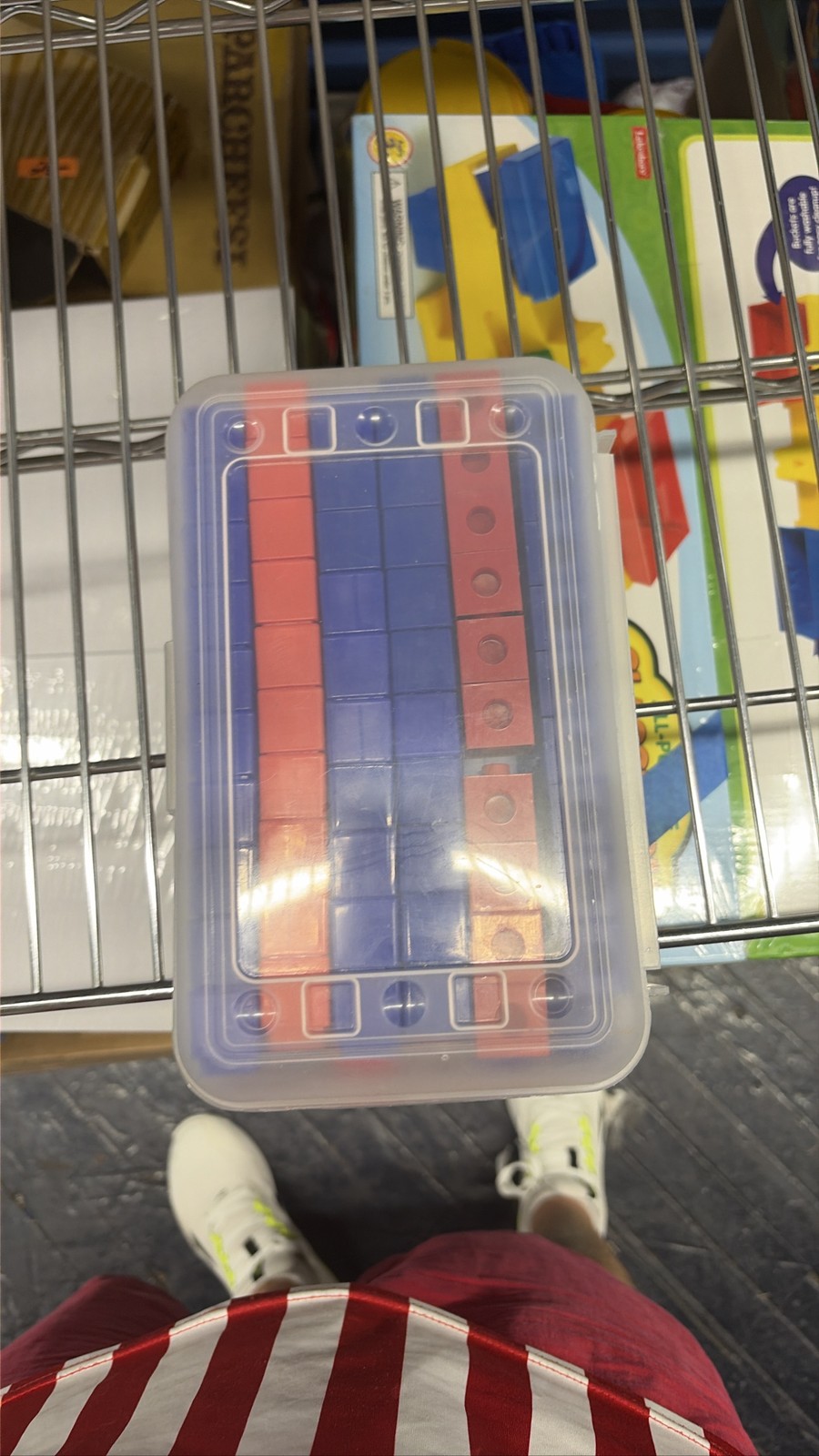 ETA Hand2mind Snap Cubes Math Manipulatives Linking Blocks Case