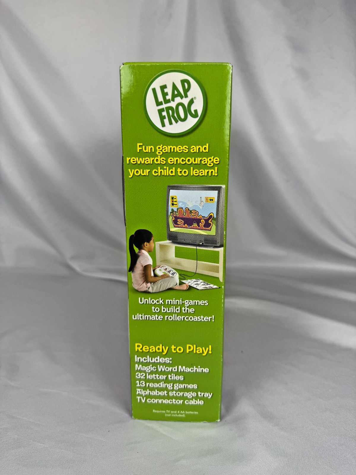 LeapFrog Word Launch – Reading Learning System TV Plug & Play Kids Game – New