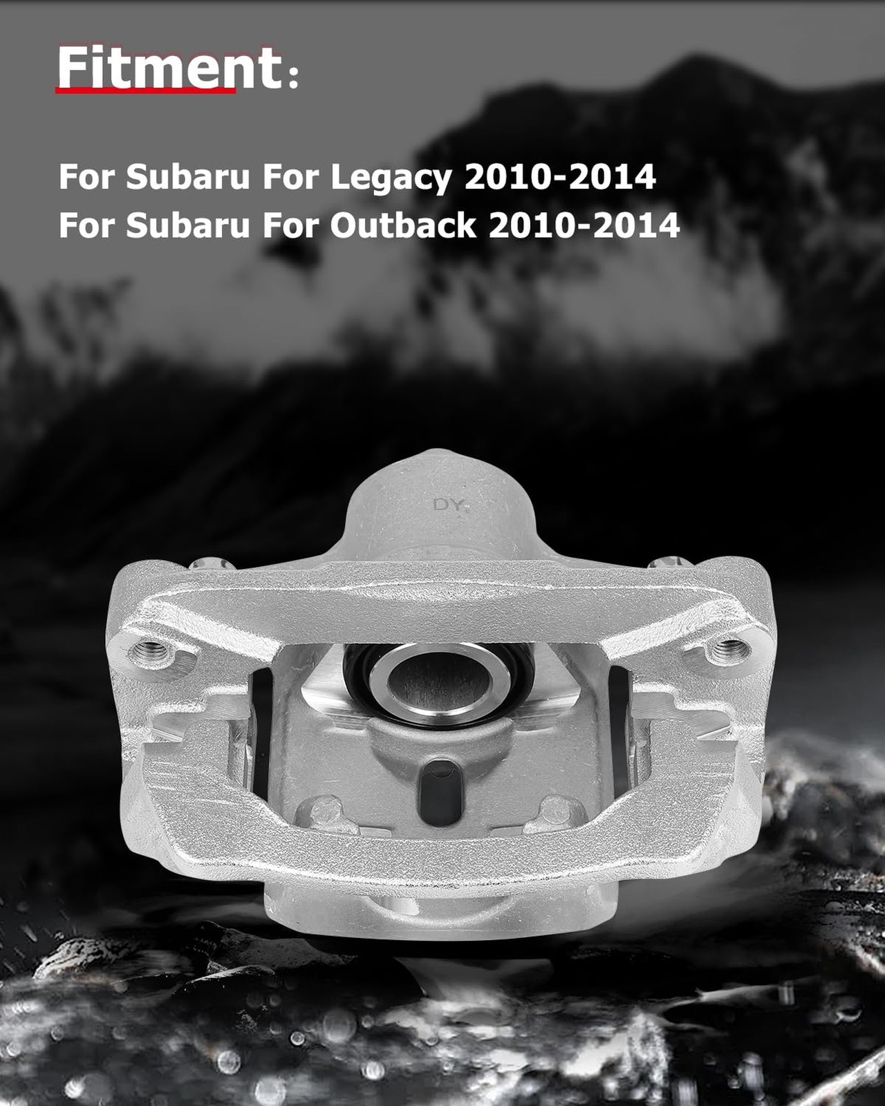 cciyu 19B6277 19B6276 Rear Left & Right Brake Calipers With Bracket For Subar…
