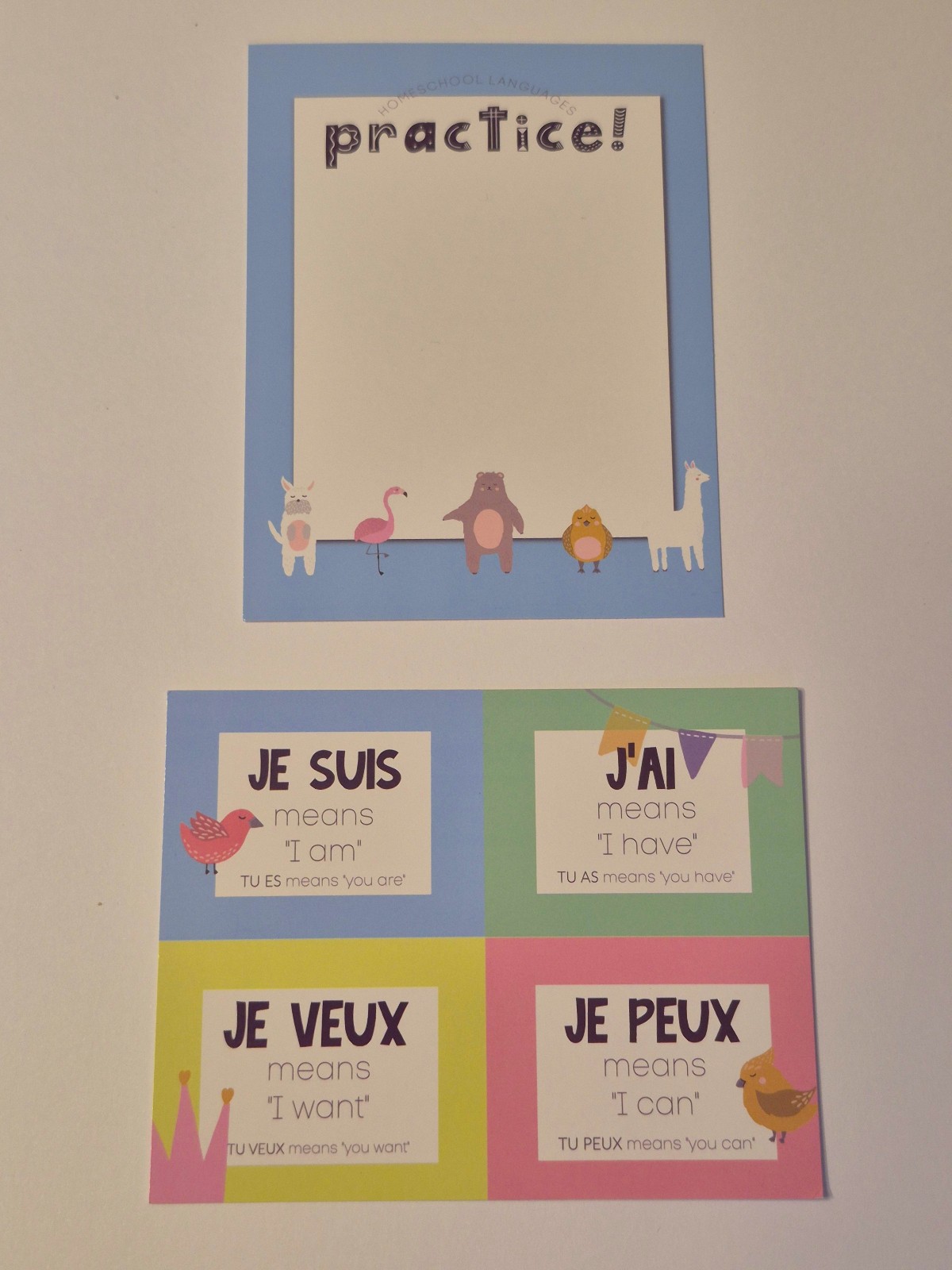 Homeschool Languages open-and-go French curriculum