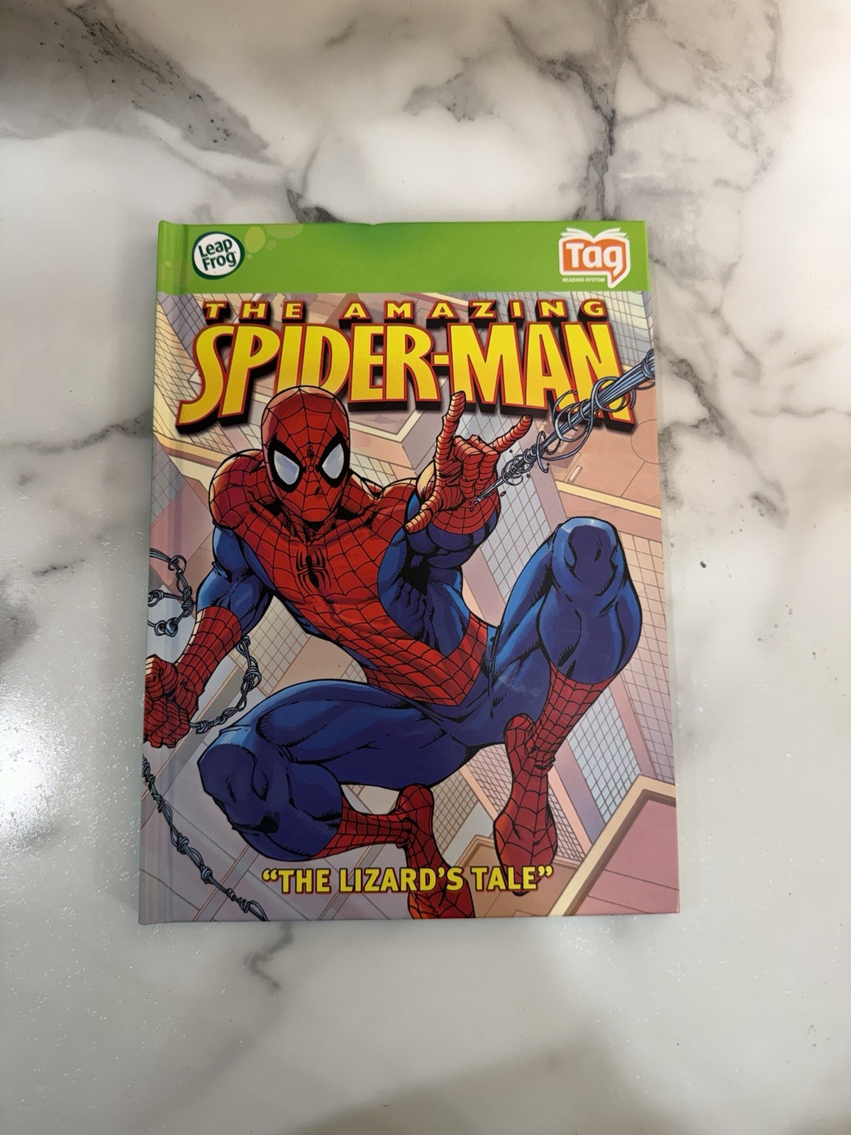 LeapFrog Tag Spider-Man The Lizard’s Tale Reading/Phonics Storybook 2009