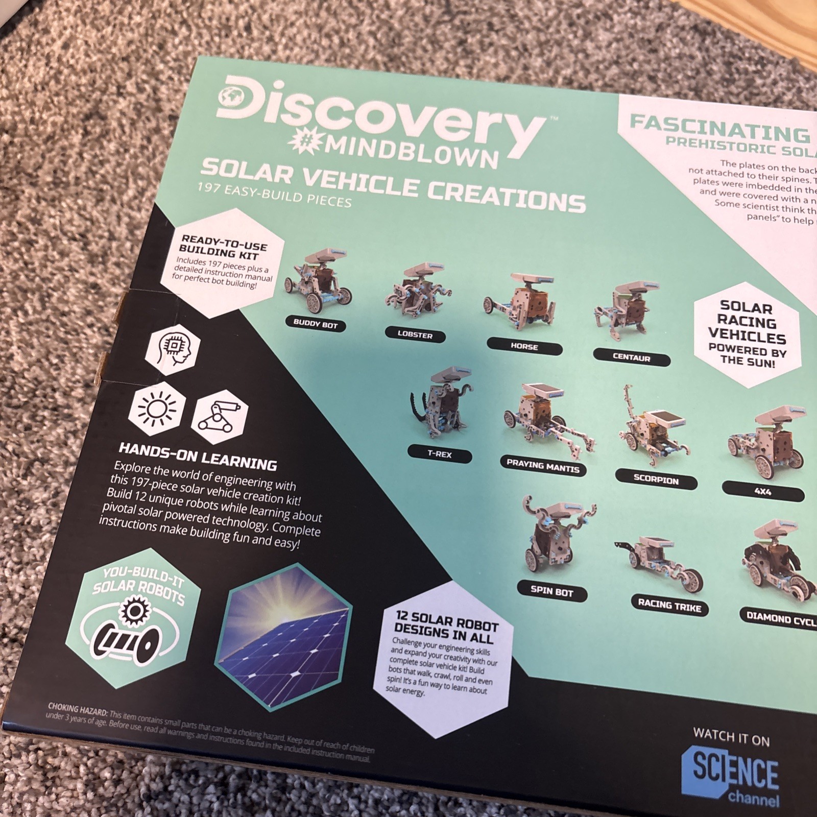 Discovery Mindblown Solar Vehicle Creations 197 Easy Build Pieces.