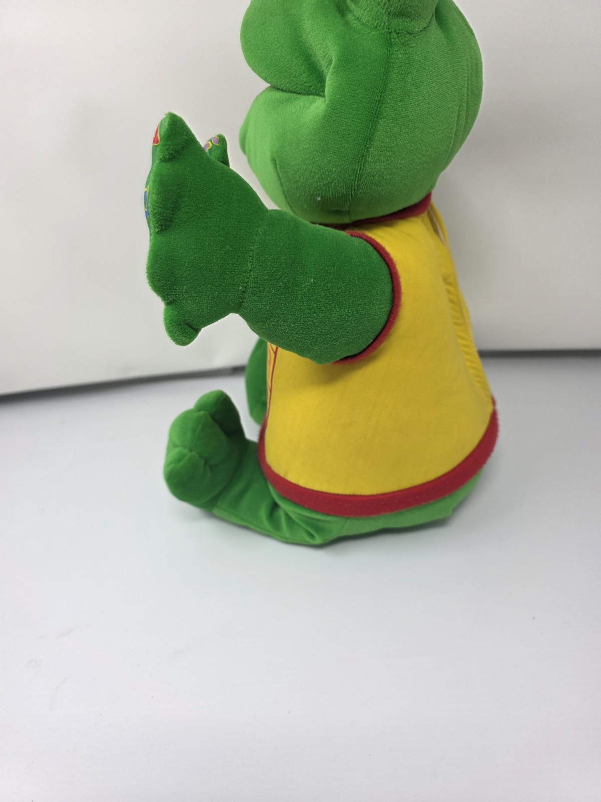 RARE 2001-03 READ & SING LITTLE LEAP INTERACTIVE PLUSH ABC LEARNING TOY 18″ TALL