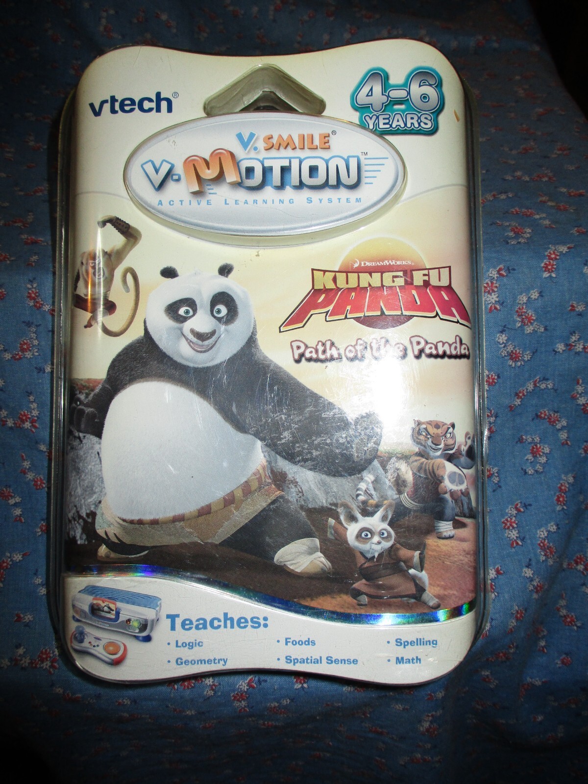 ksm. NIP vtech V-Smile V-Motion Game Kung Fu Panda Path of the Panda 4-6 Years