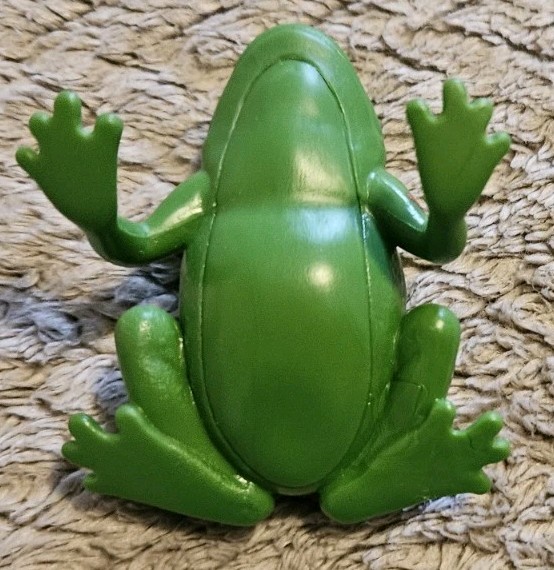 Toy Frog 2.5 Inches Tall