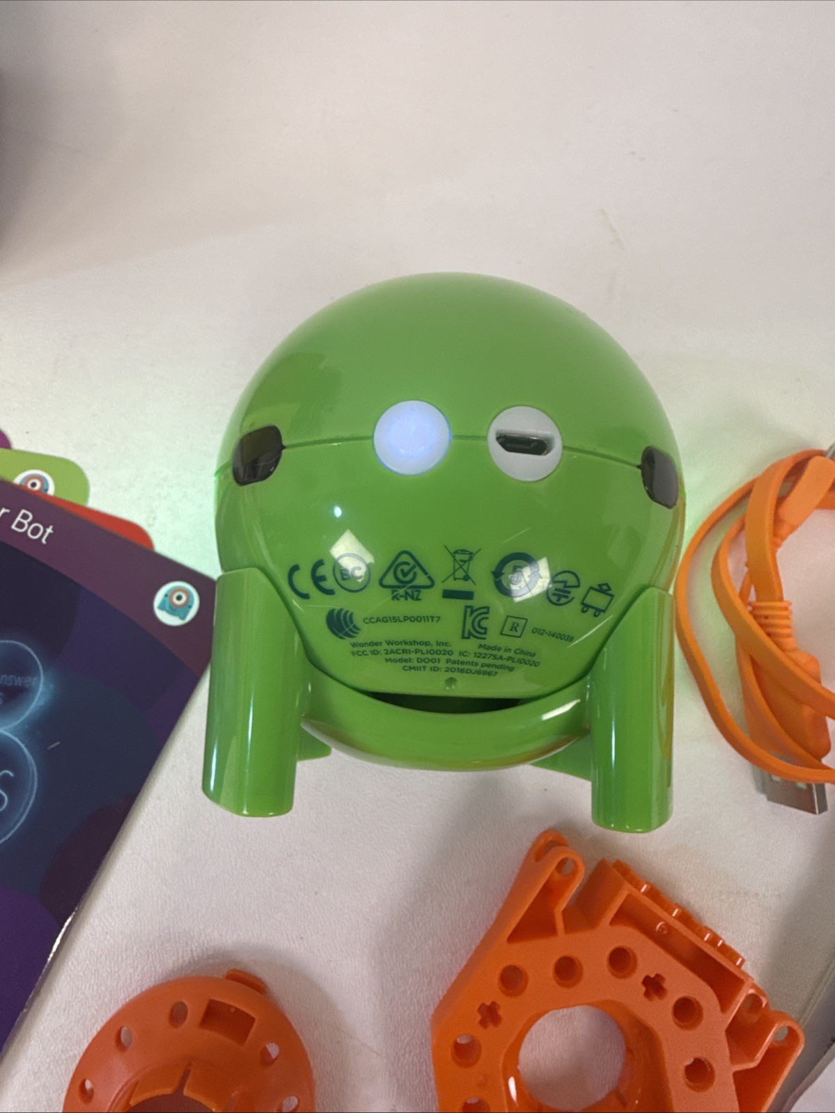 Wonder Workshop Dot Creativity Kit DO01 Robot Bluetooth Ages 6+ 2017 APP control