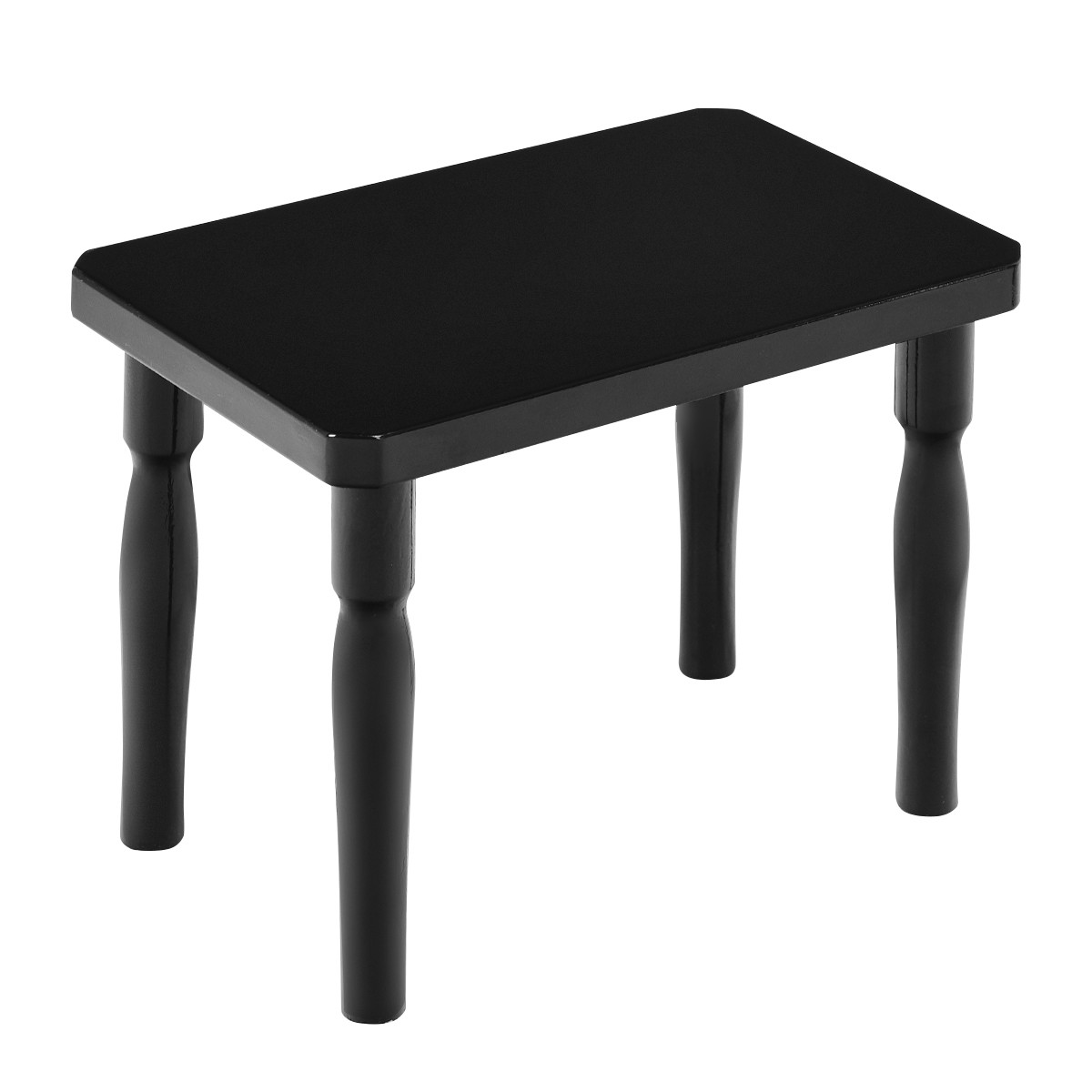 Costway 30-Key Classic Baby Grand Piano Toy Toddler Birthday Wood w/Bench Black