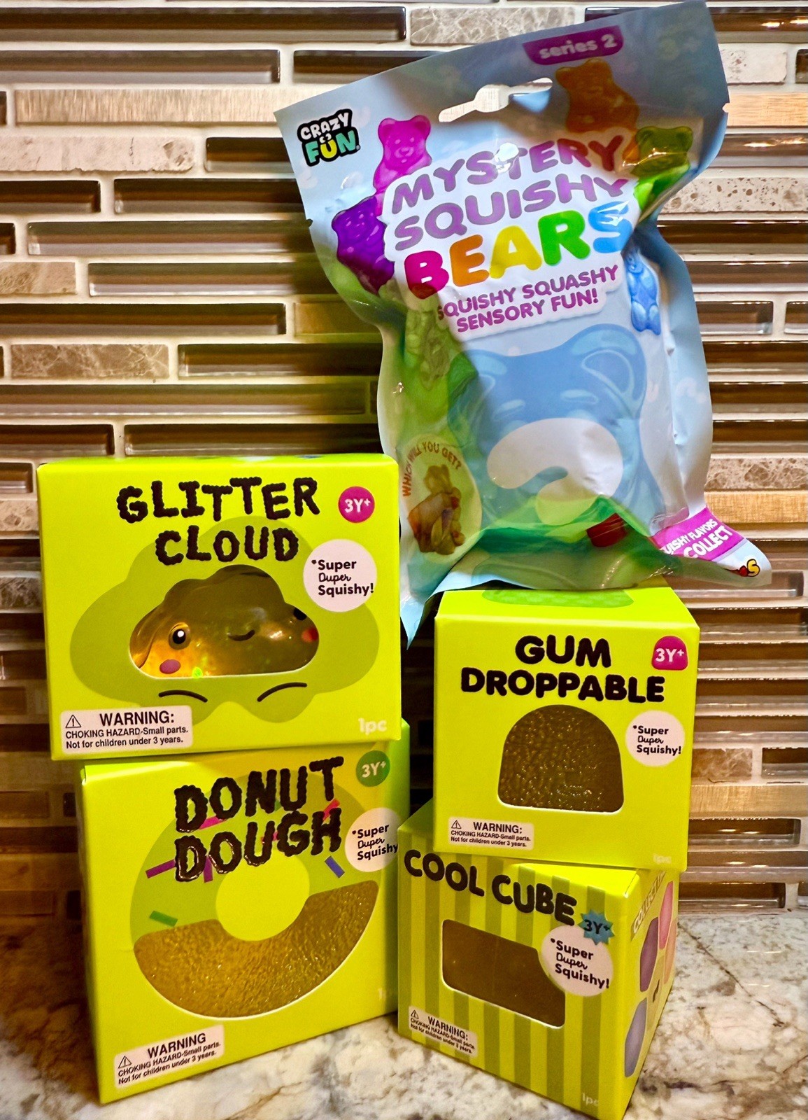 J’adore 💎✨☁️ Diamond Cloud Kawaii BUNDLE SET LOT 5 items Squish Viral TikTok
