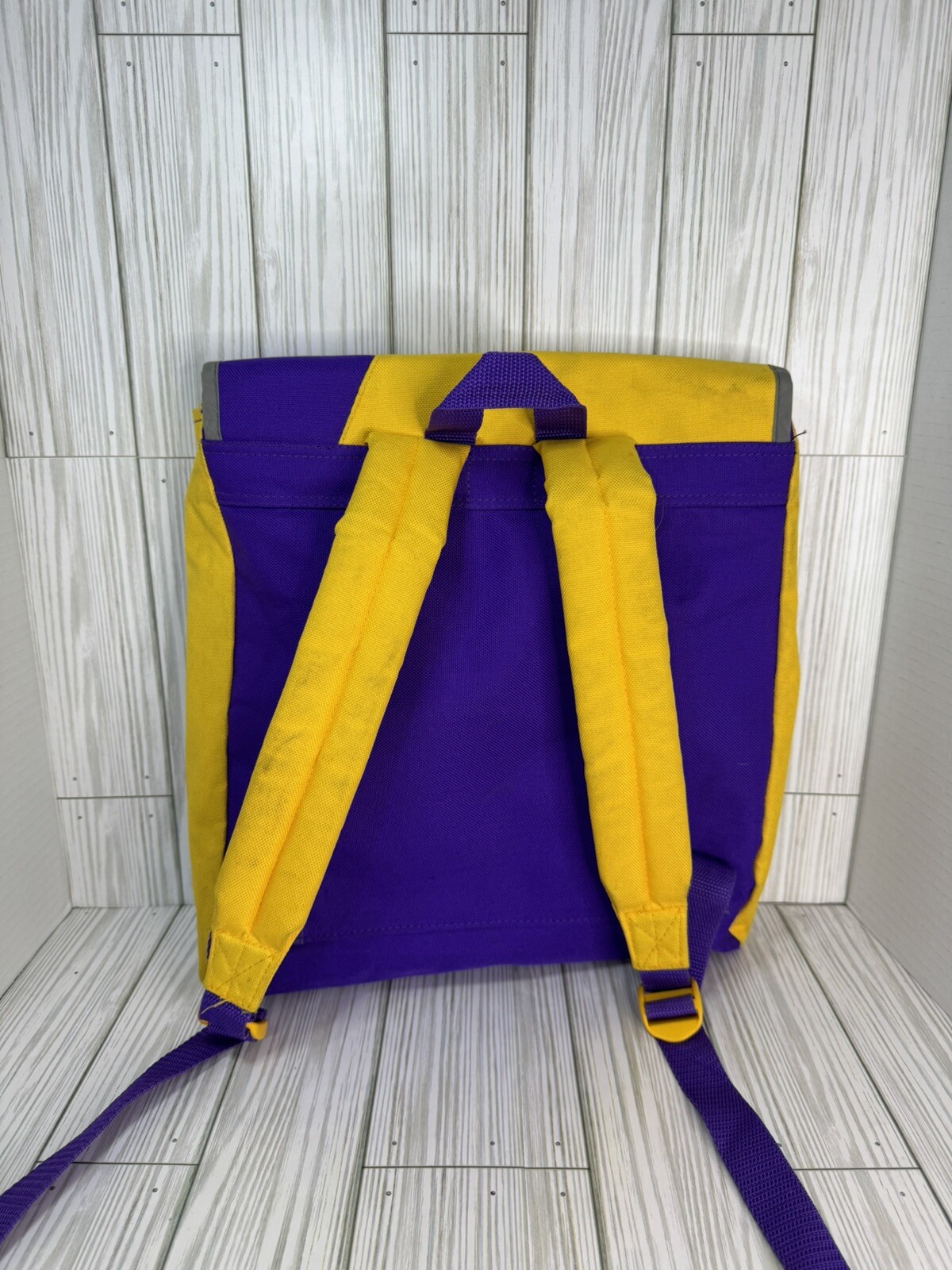 Fisher Price Power Touch Learning System Carrying Case Backpack Yellow/Purple