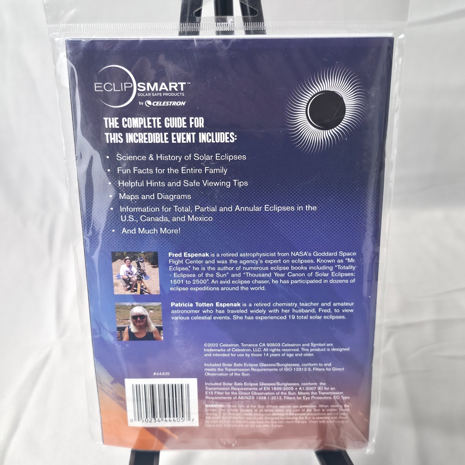 Solar Eclipse Glasses Observing Kit by Celestron New Sealed in Package