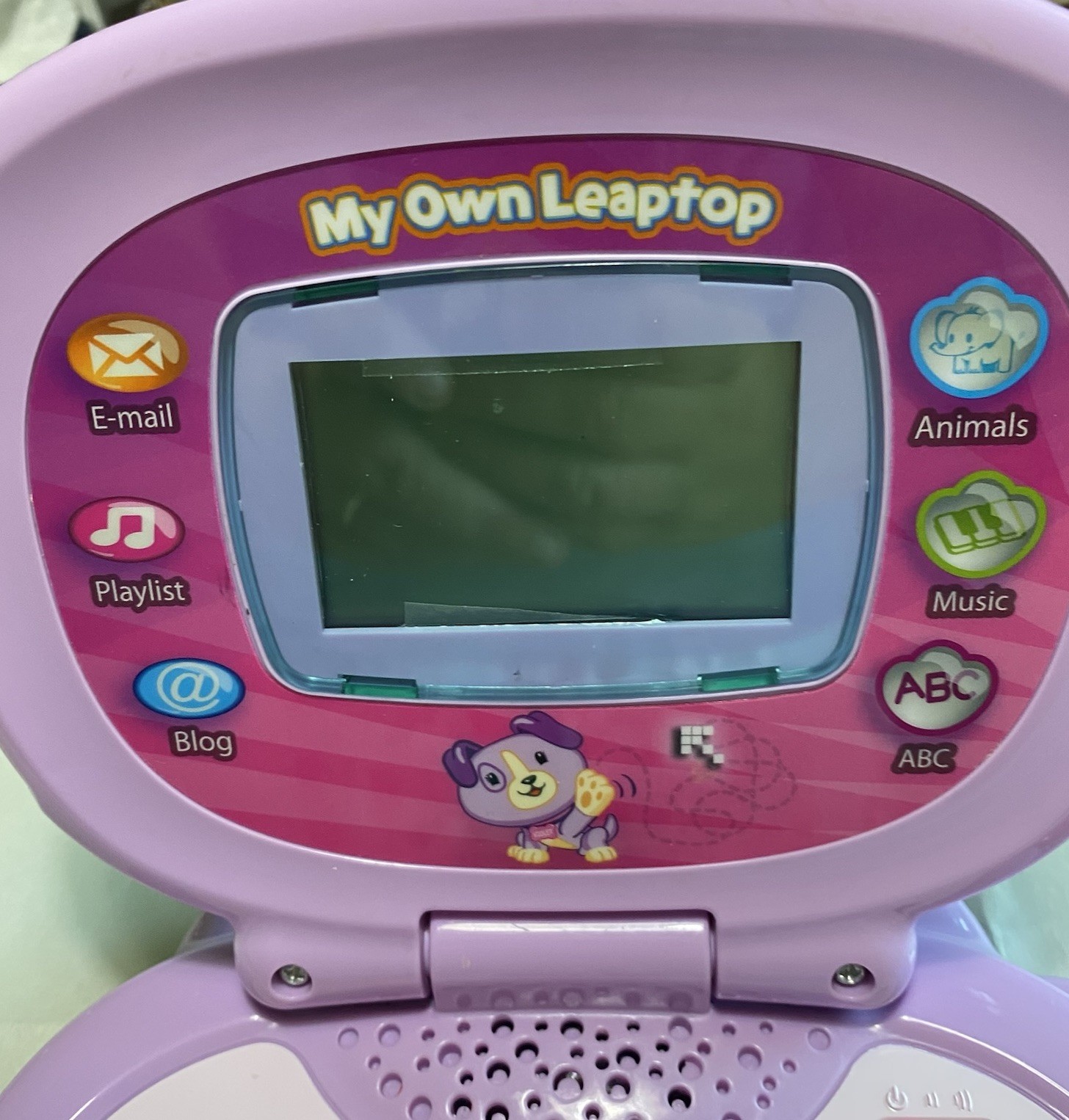 Gently Used Leap Frog My Own Leaptop Laptop Purple Pink Works Tested