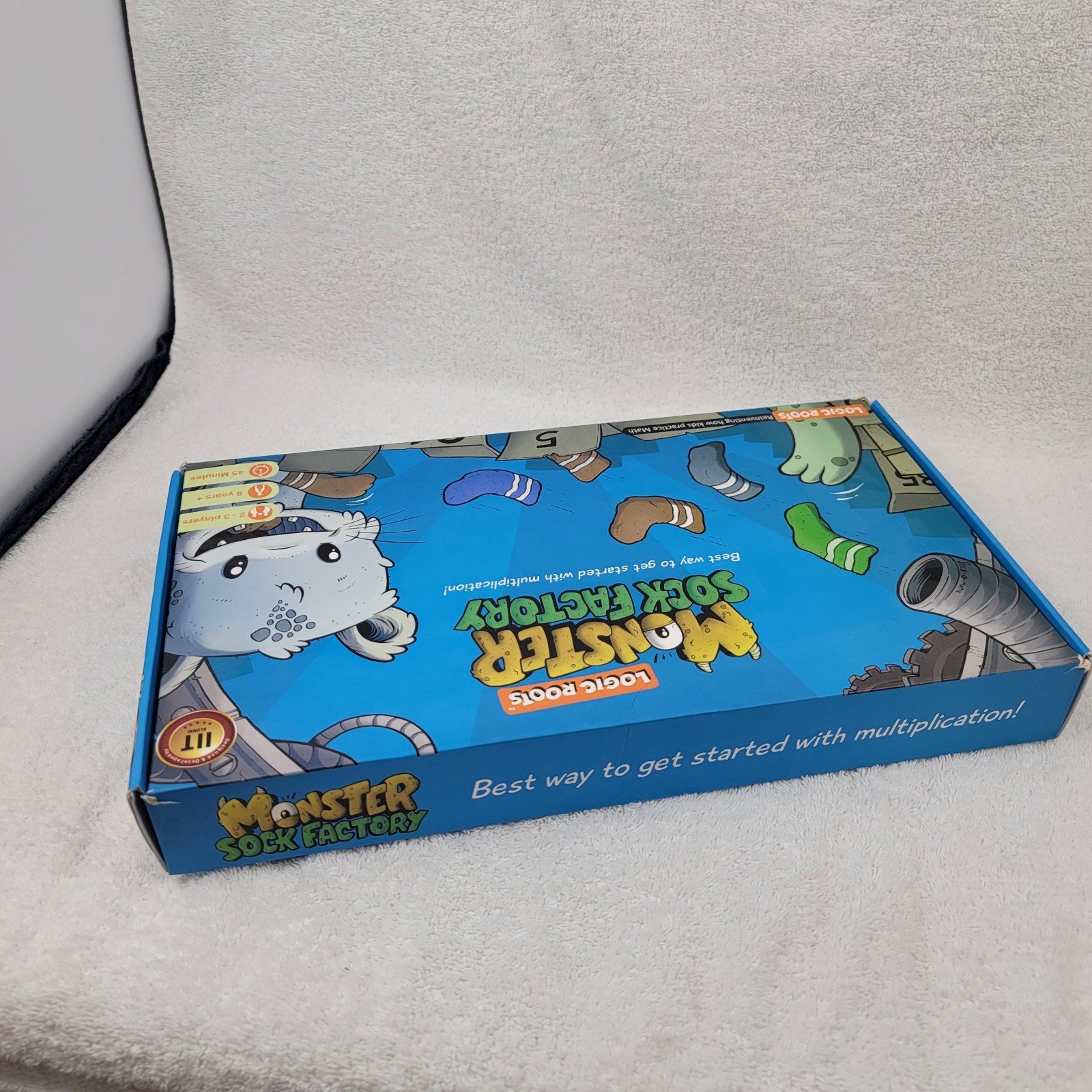 Monster Sock Factory Logic Roots Multiplication Math Game Used Nearly Complete
