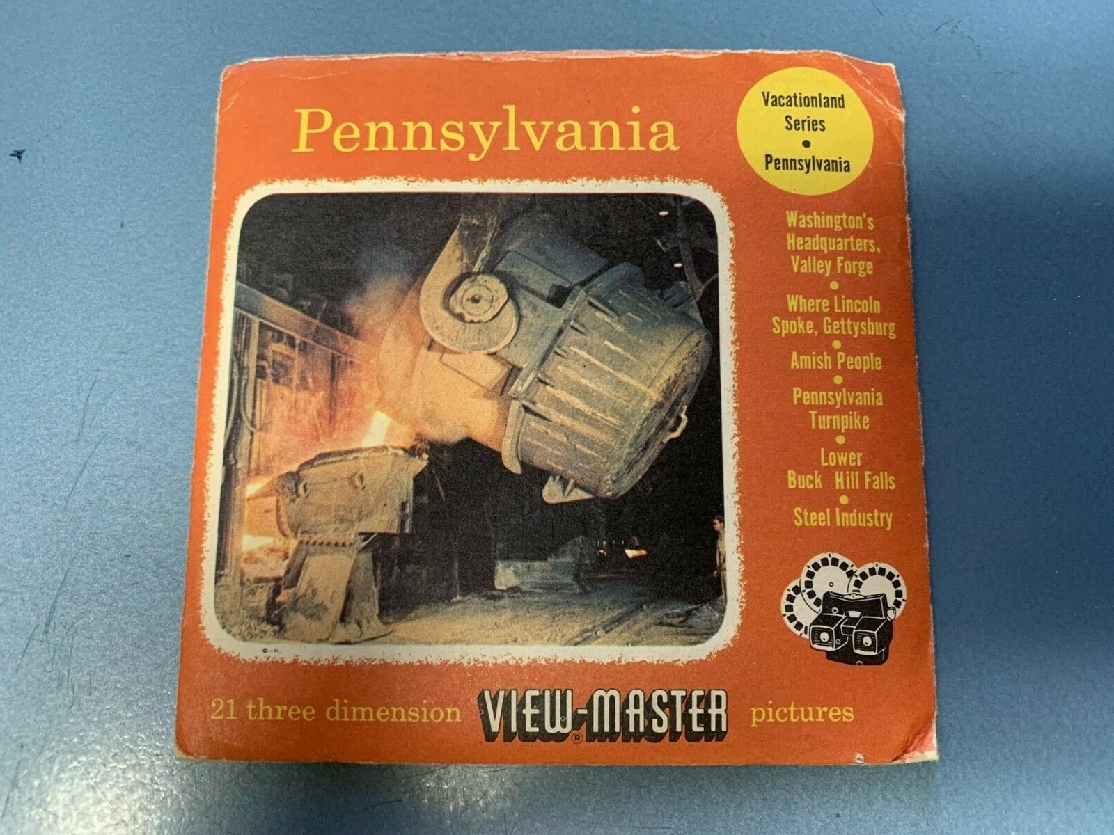 Vintage View-Master Reels Packets Geographical, Historic & Entertainment Topics