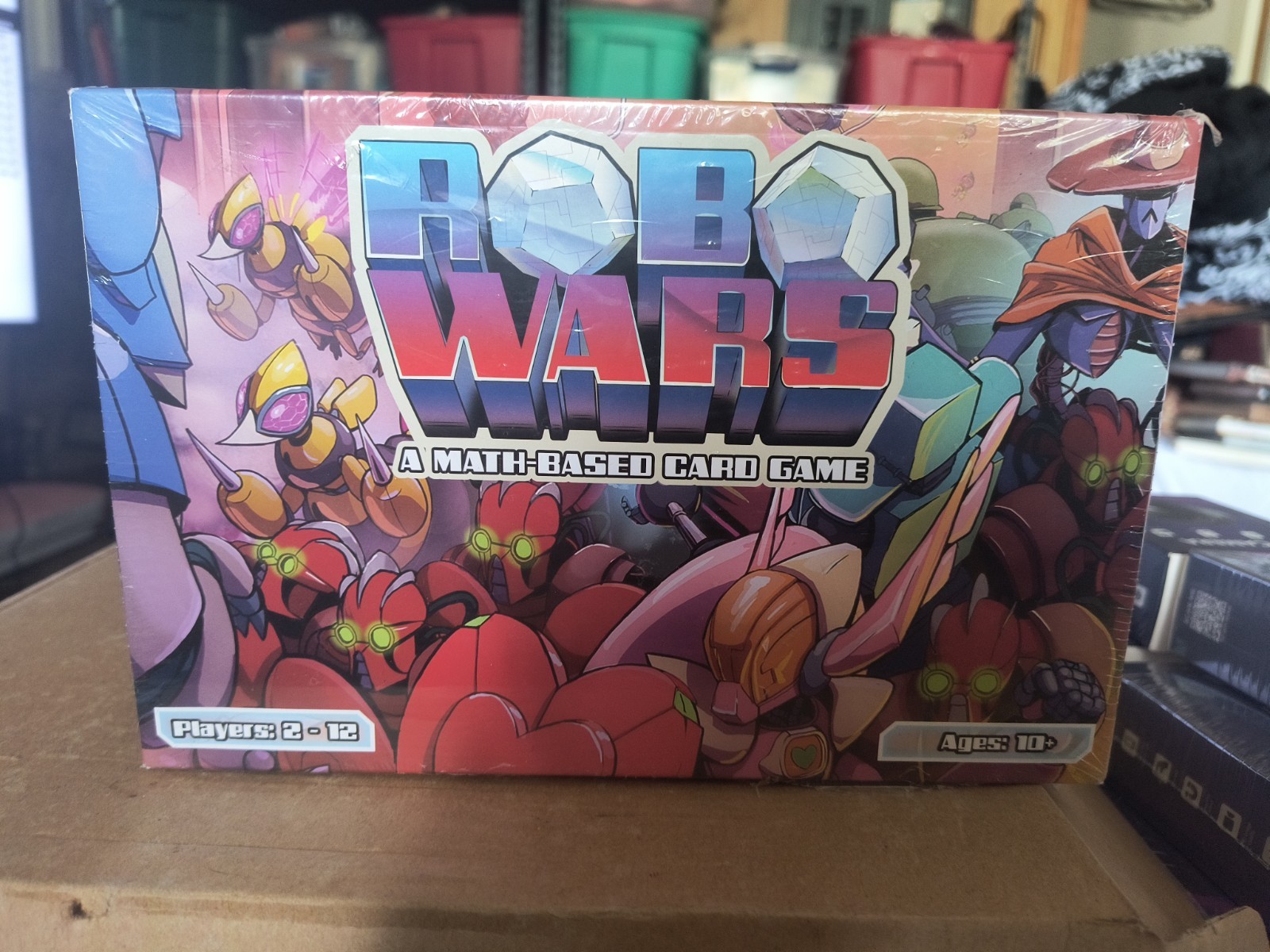 Autum Robo Wars: A Math-Based Card Game Educational Strategy 2-12 Players Sealed