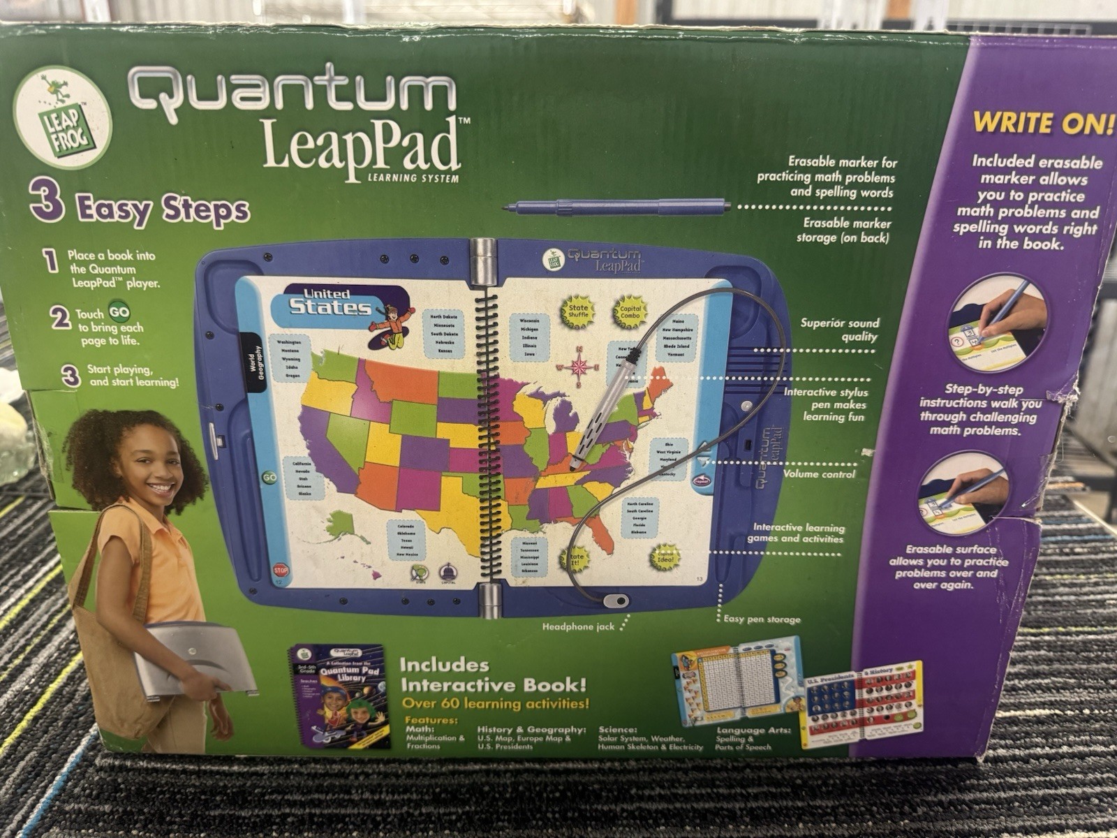 Leapfrog Quantum Pad Learning System, 3RD-4TH Grade