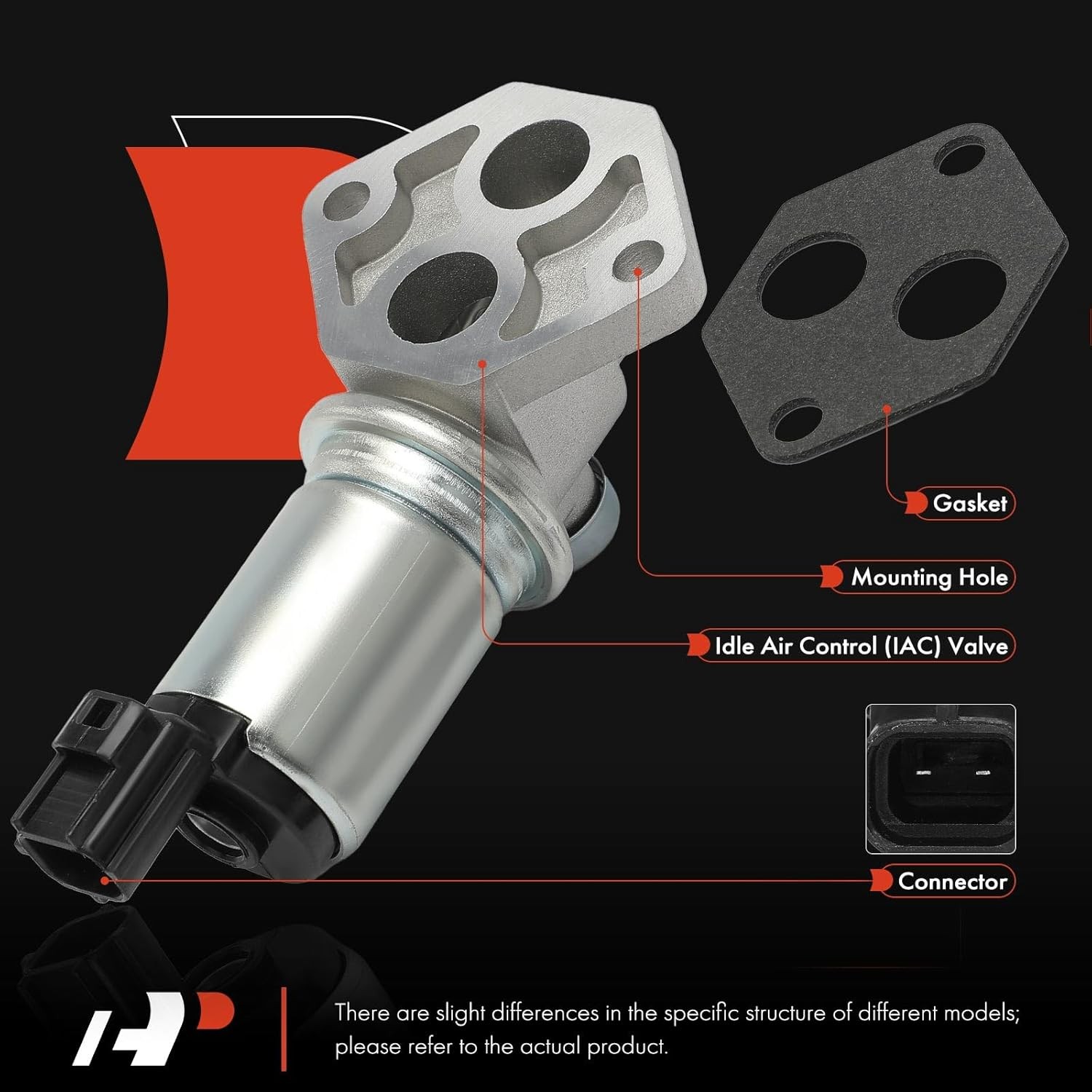 A-Premium Fuel Injection Idle Air Control Valve IAC – Compatible with Ford & Lin