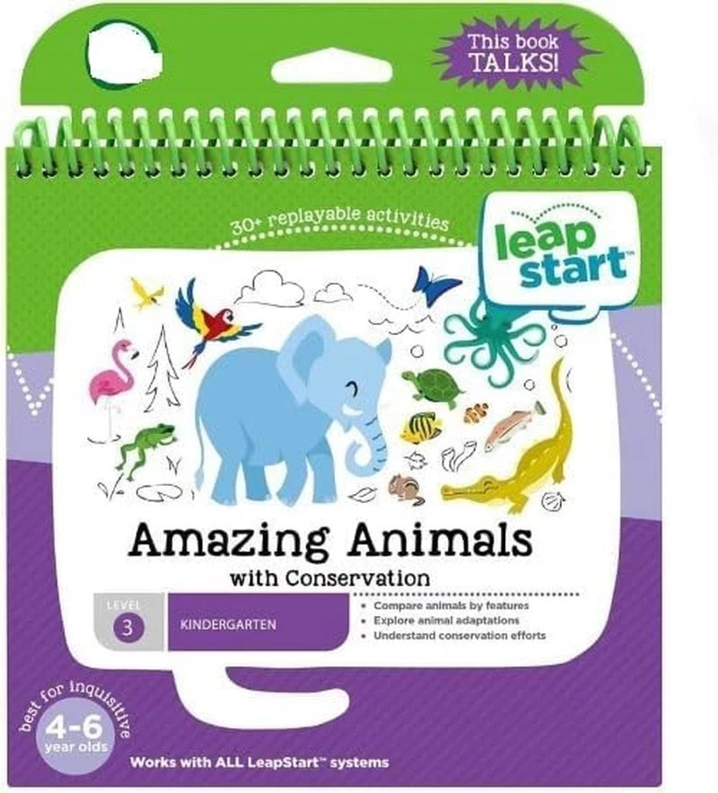 NBBB Leapstart Preschool Educational Book Bundle with First Day of School Kids