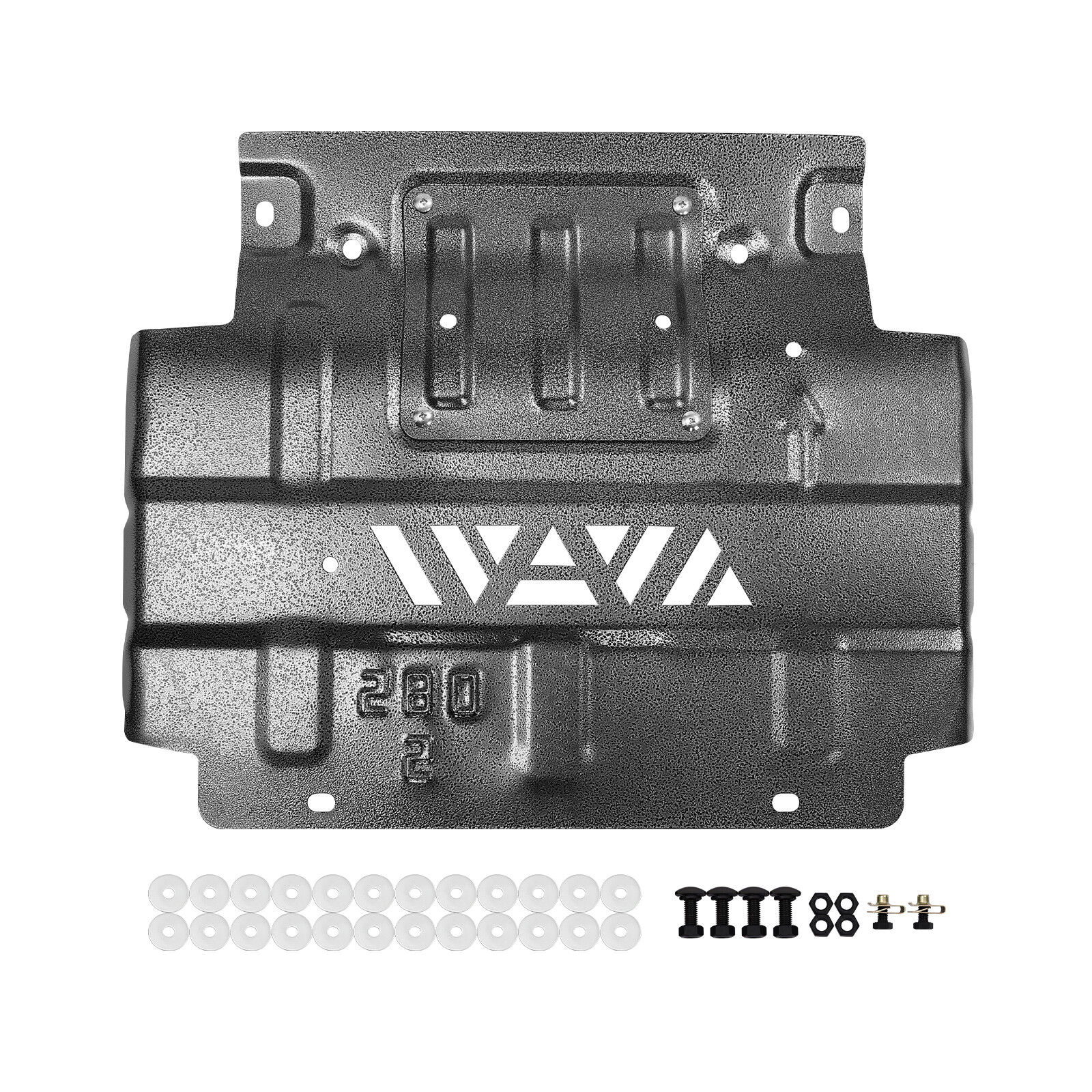 Lower Front Splash Shield Protector Underbody for 2018-2022 Ford F-150 3D Alloy